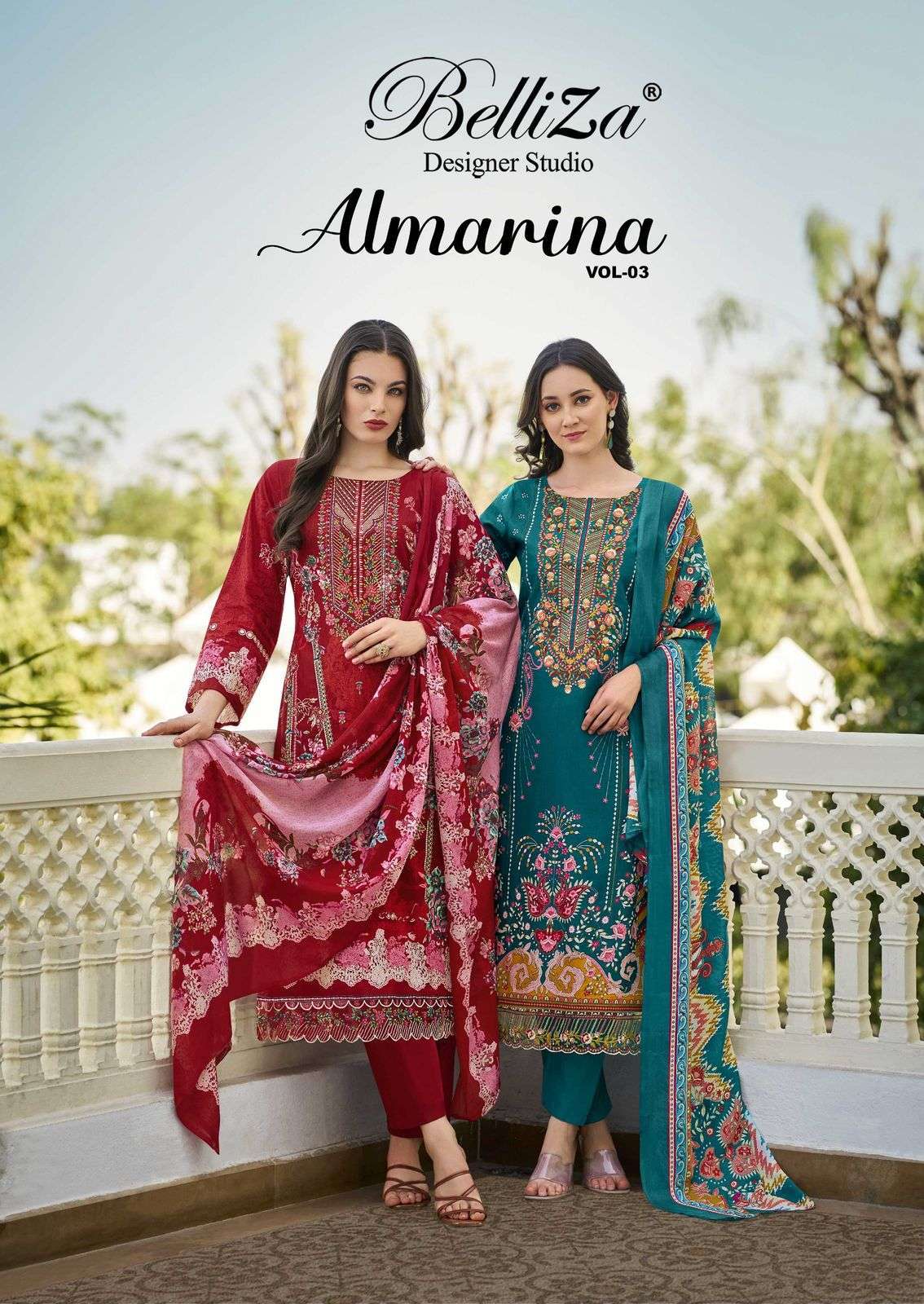 BELLIZA ALMARINA VOL 3 COTTON DRESS CATALOG SUPPLIER 2025
