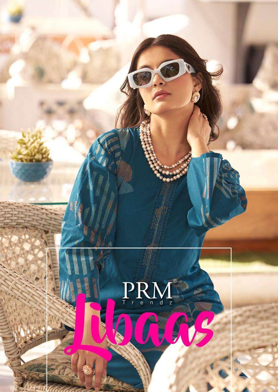 PRM TRENDZ LIBAAS PURE LAWN COTTON SALWER SUIT COLLECTION BEST RATE