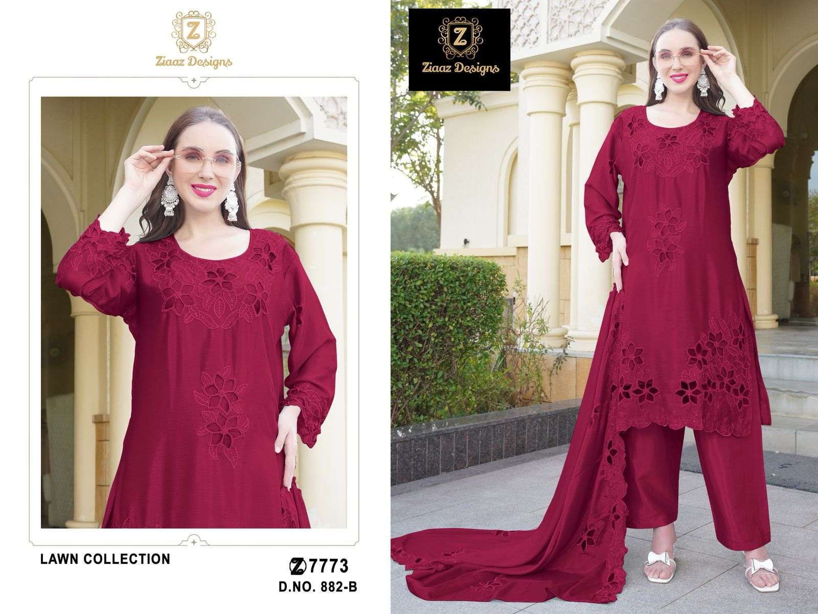 ZIAAZ DESIGN 882 COLORS COTTON WHOLESALE PRICE DEALER 2025