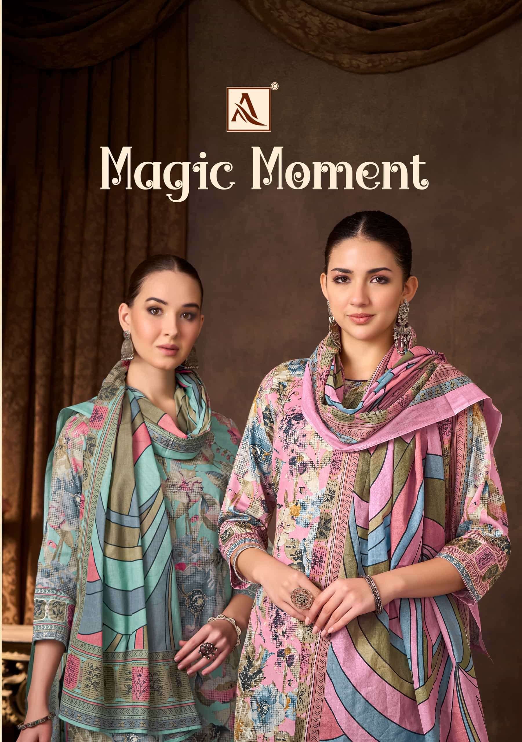 ALOK SUIT MAGIC MOMENT PURE JAM COTTON SALWER SUIT WHOLESALE PRICE 