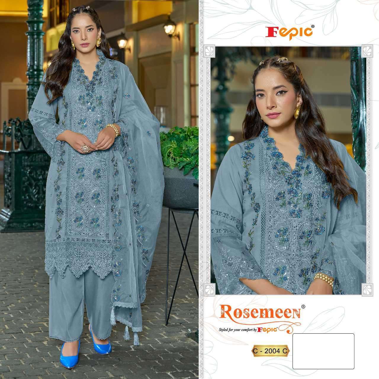 FEPIC C 2004 COLORS PAKISTANI SUIT CATALOG DEALER 2025