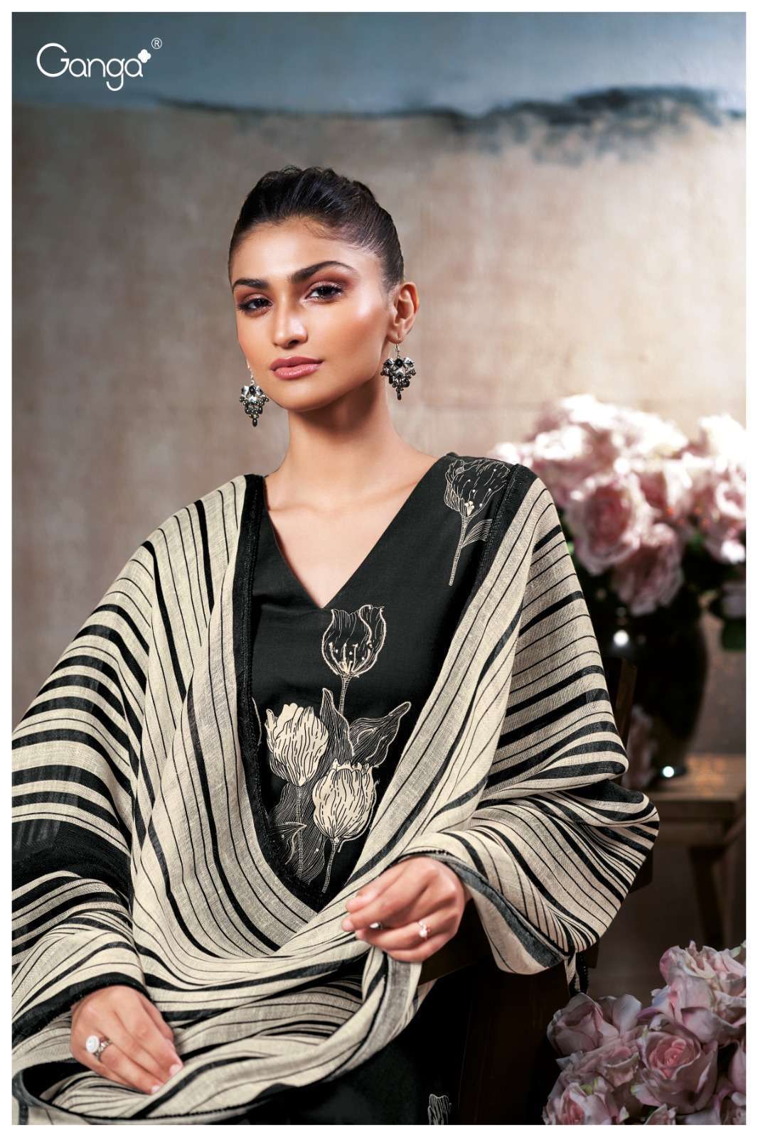 GANGA FASHION ONELLA 3544 COTTON SALWER KAMEEZ WHOLESALER 