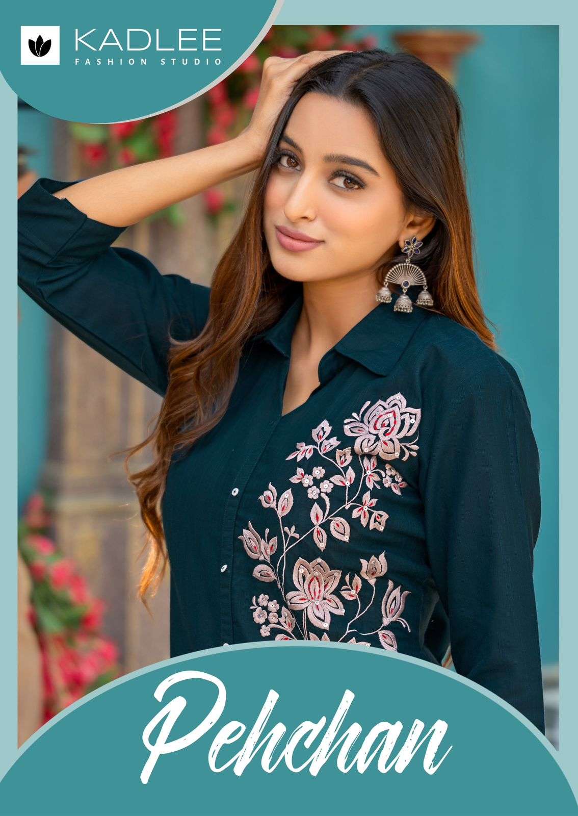 KADLEE PEHCHAN RAYON EMBROIDERY KURTI WHOLESALER 2025