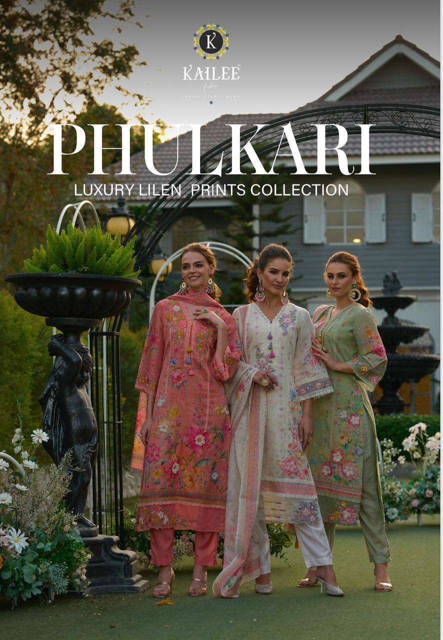 KAILEE PHULKARI READYMADE 3 PIECE SET WHOLESALER