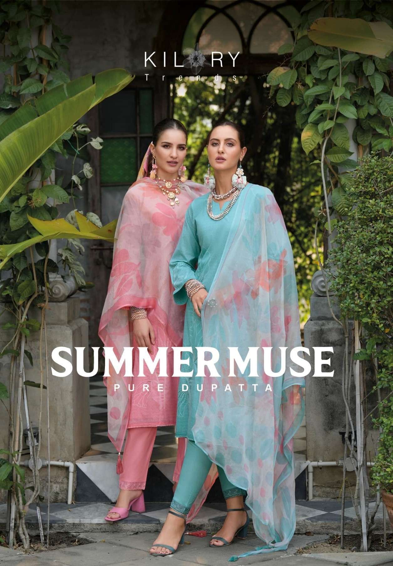 KILORY TRENDZ SUMMER MUSE PRINTED COTTON DRESS WHOLESALE PRICE 2025 