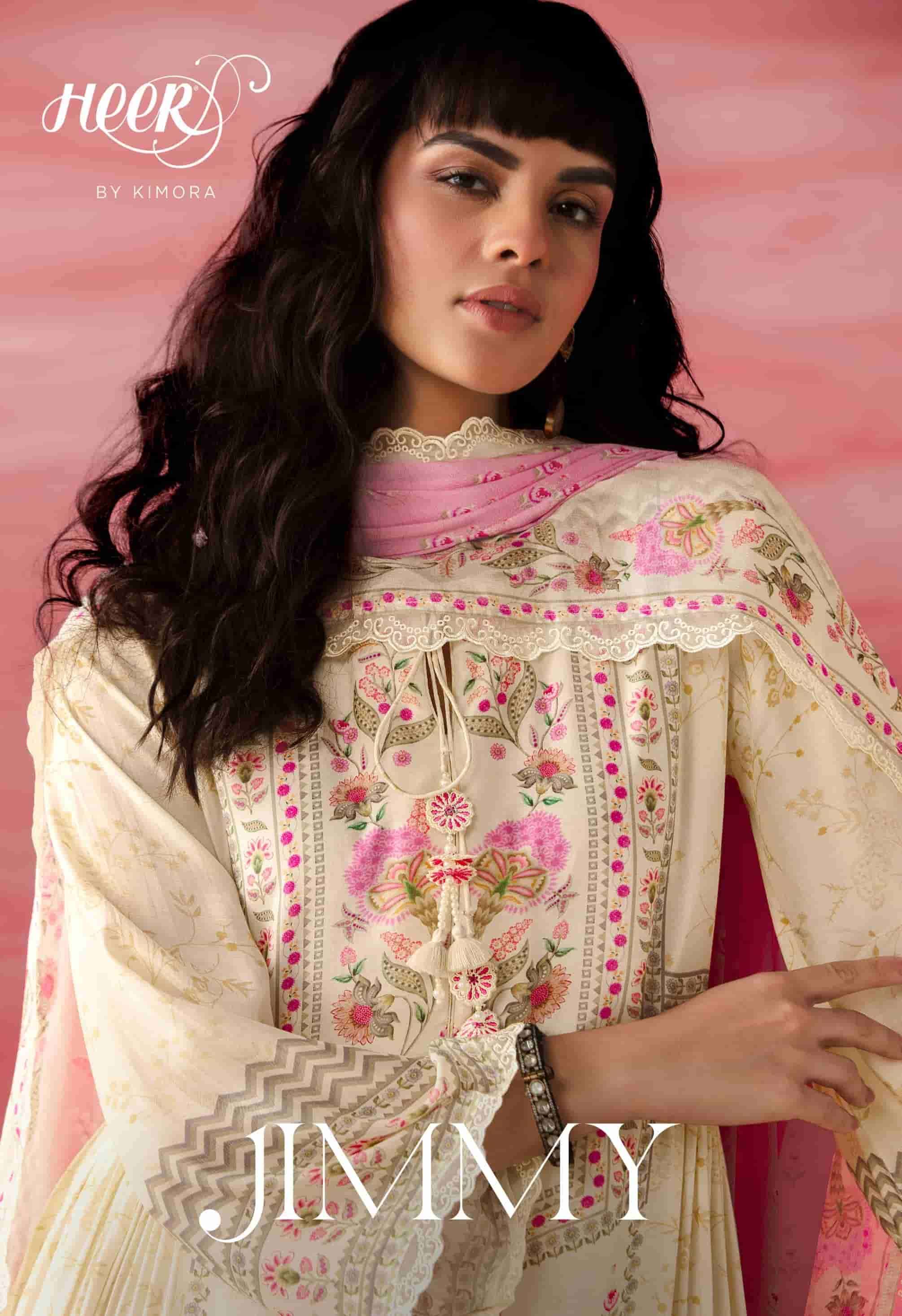 KIMORA HEER JIMMY DESIGNER MUSLIN SUIT CATALOG WHOLESALE PRICE 2025