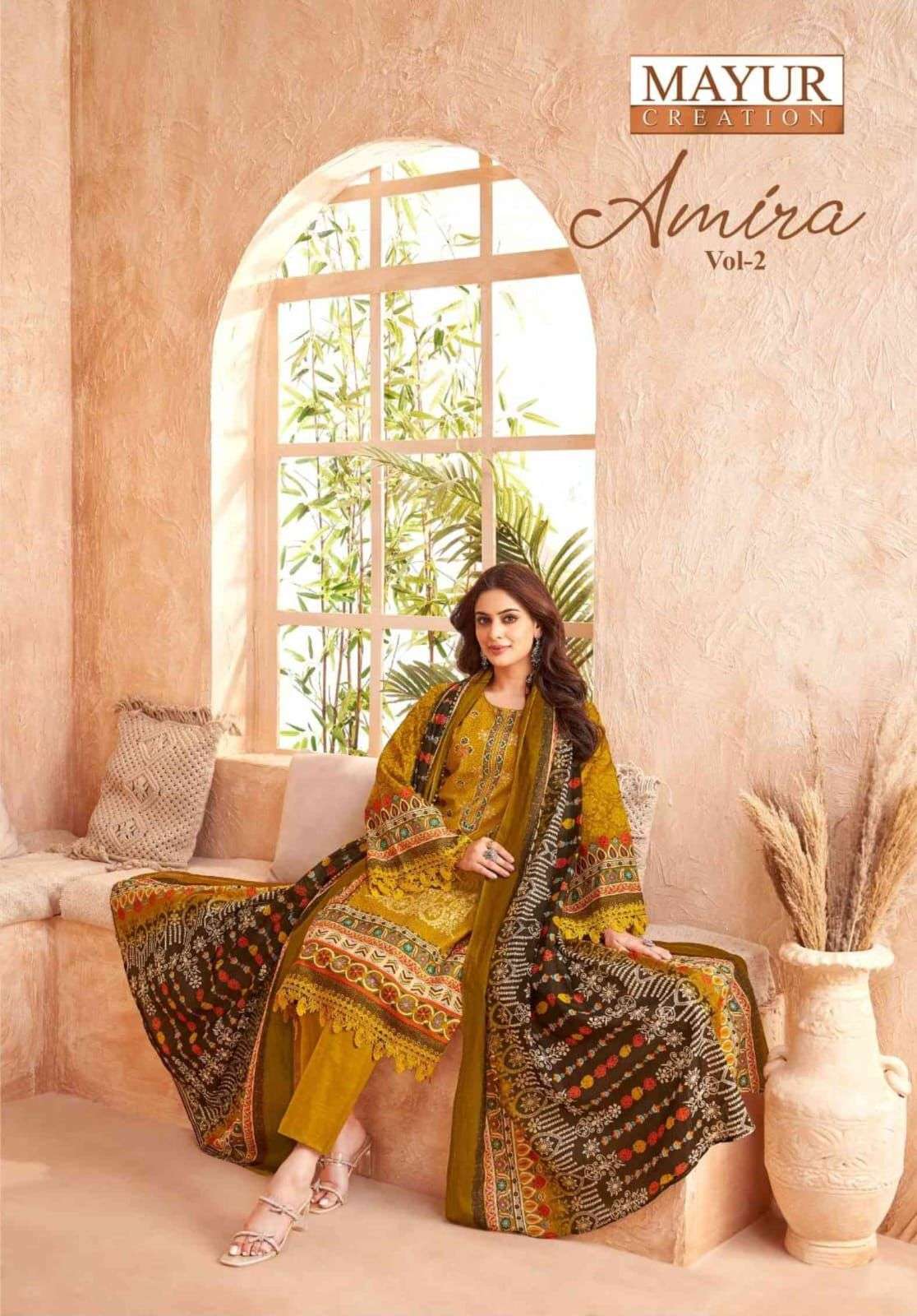 MAYUR CREATION AMIRA VOL 2 COTTON SUIT WHOLESALER 2025