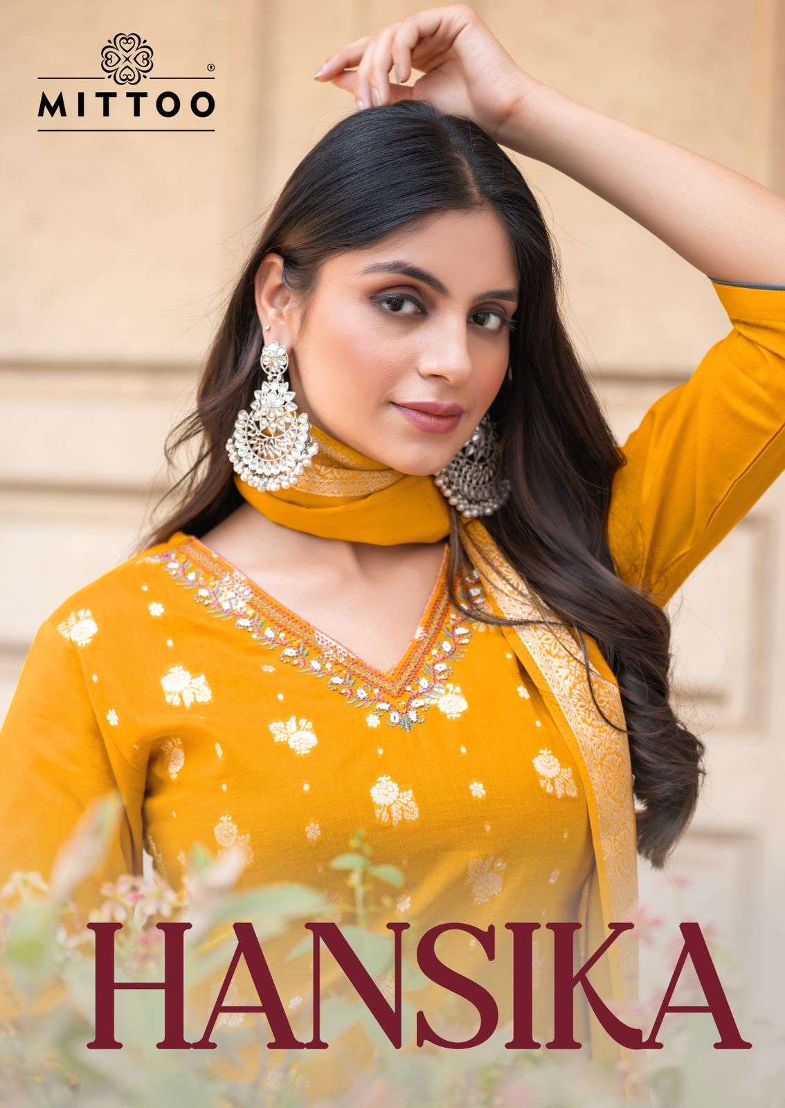 MITTOO HANSIKA COTTON JACQUARD KURTI COLLCTION WHOLESALE PRICE 2025