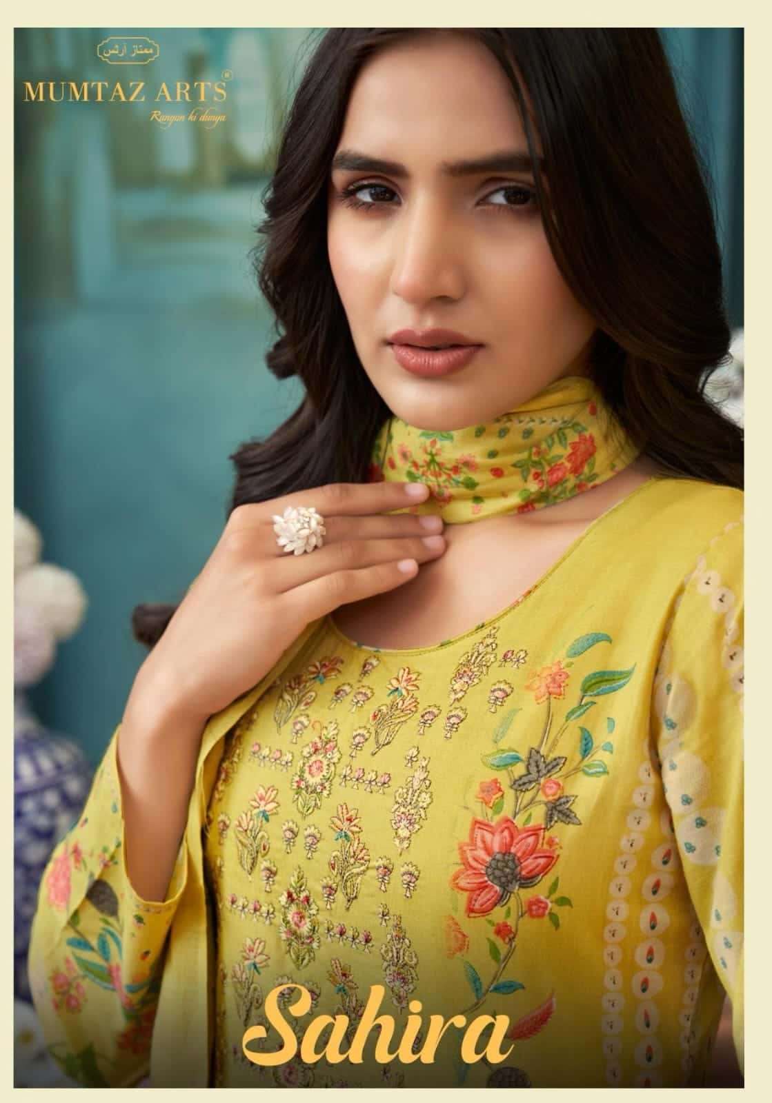 MUMTAZ ARTS SAHIRA PURE KARACHI LAWN COTTON SUIT SUPPLIER 2025