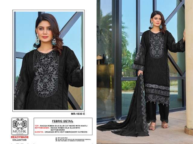 MUSHQ MR 1030 READYMADE PAKISTANI SUIT WHOLESALER 2025