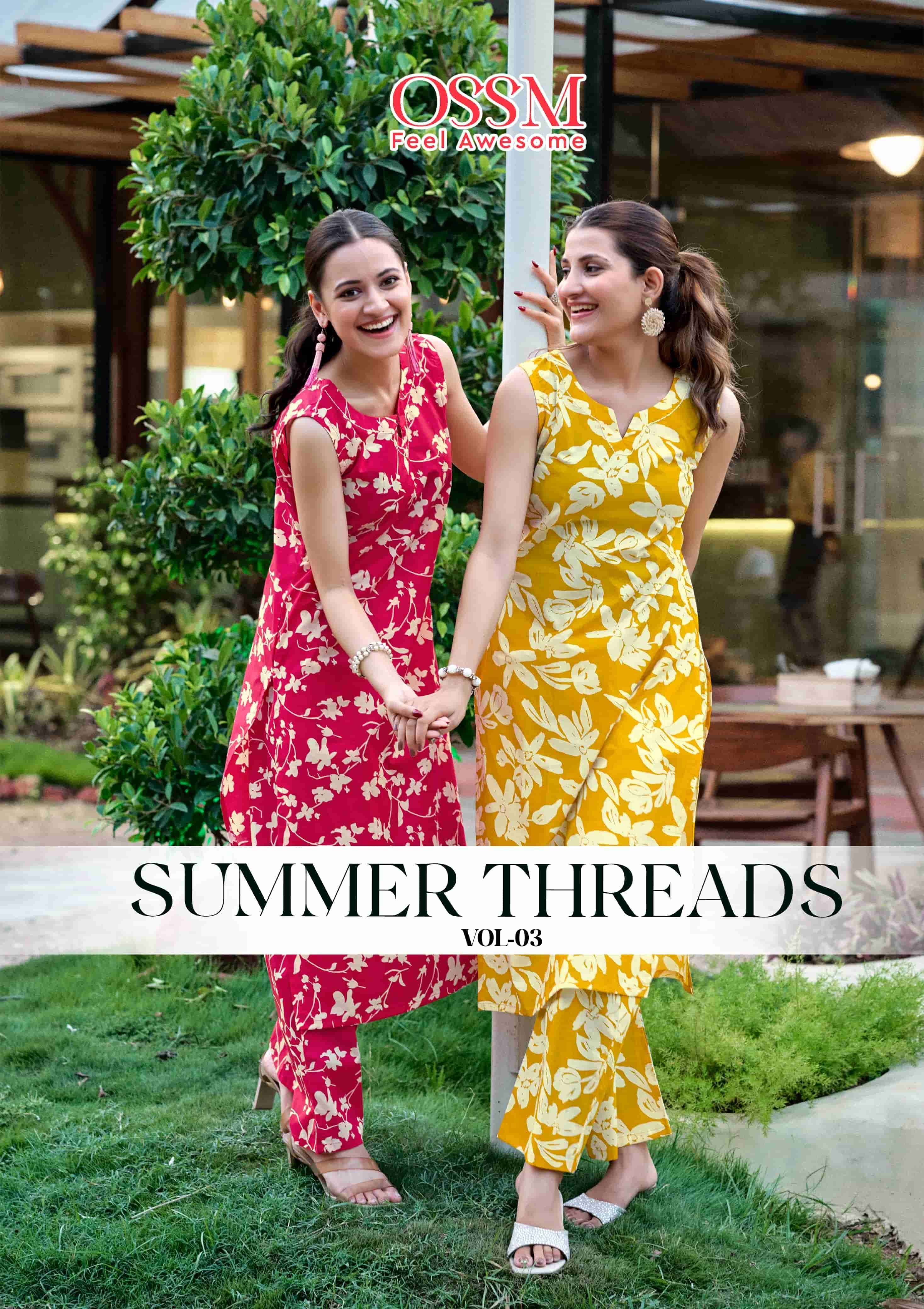OSSM SUMMER THREADS VOL 3 FANCY PRINTED CORD SET WHOLESALER 2025