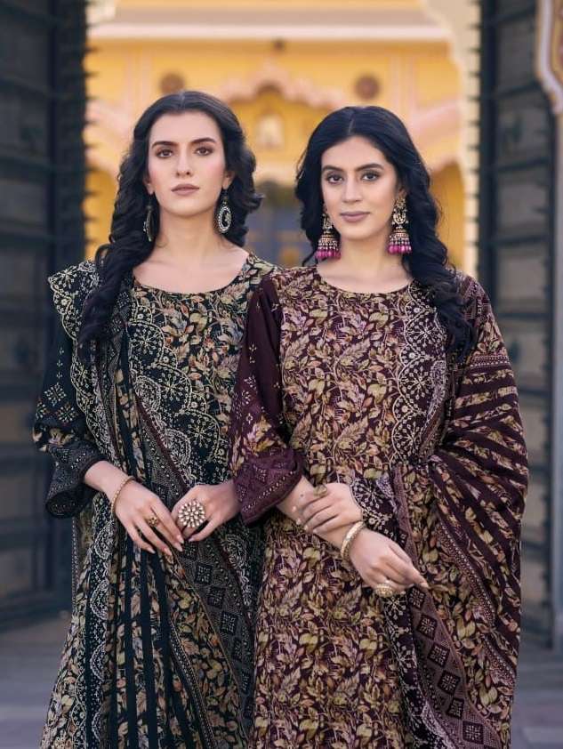 PAKIZA PRINTS FIZA VOL 54 LAWN EMBROIDERY SUIT WHOLESALER 