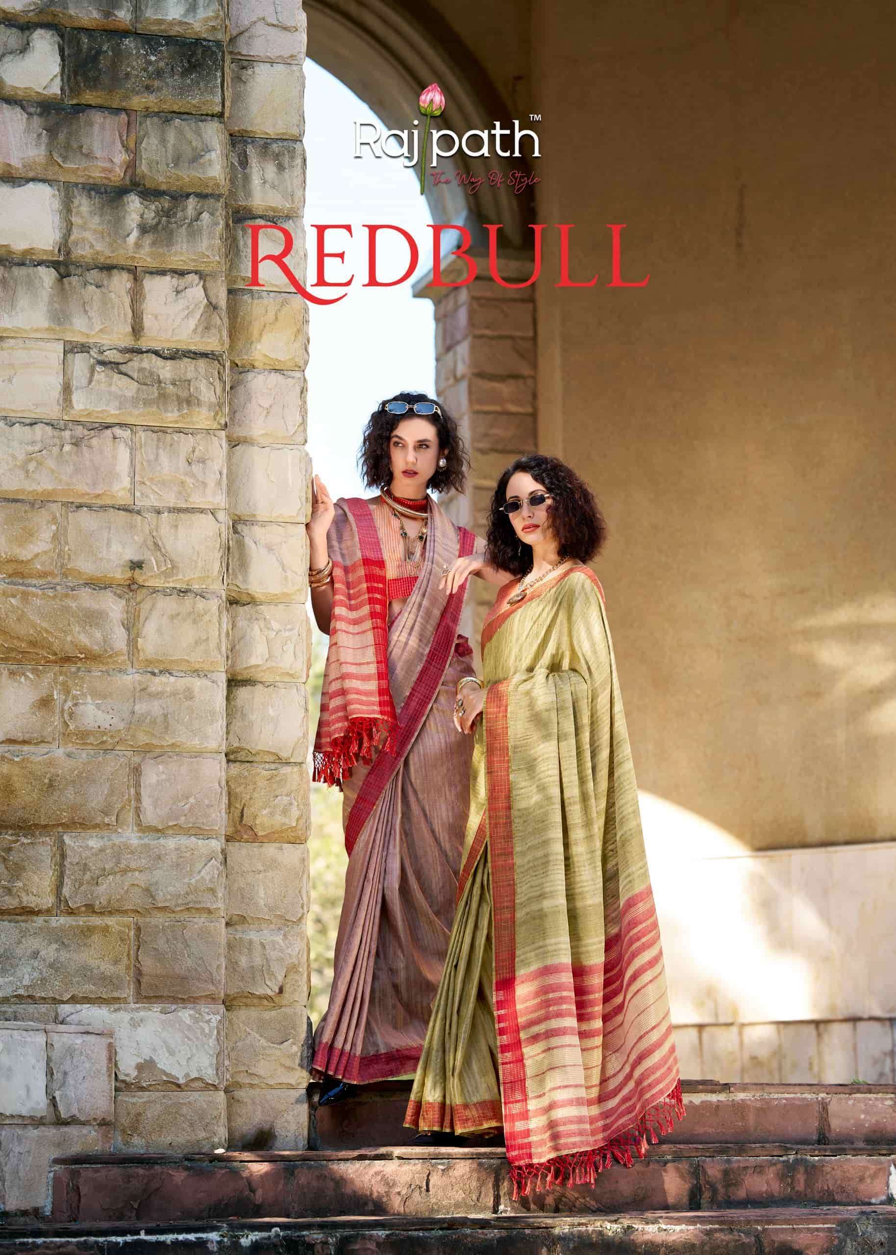 RAJPATH REDBULL STYLISH SAREE COLLECTION BEST RATE DEALER 
