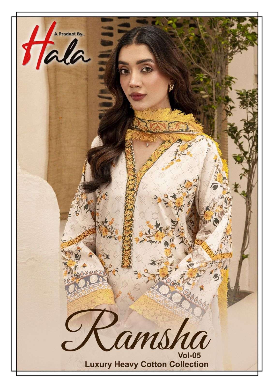 HALA RAMSHA VOL 5 COTTON SUIT WHOLESALER 2025