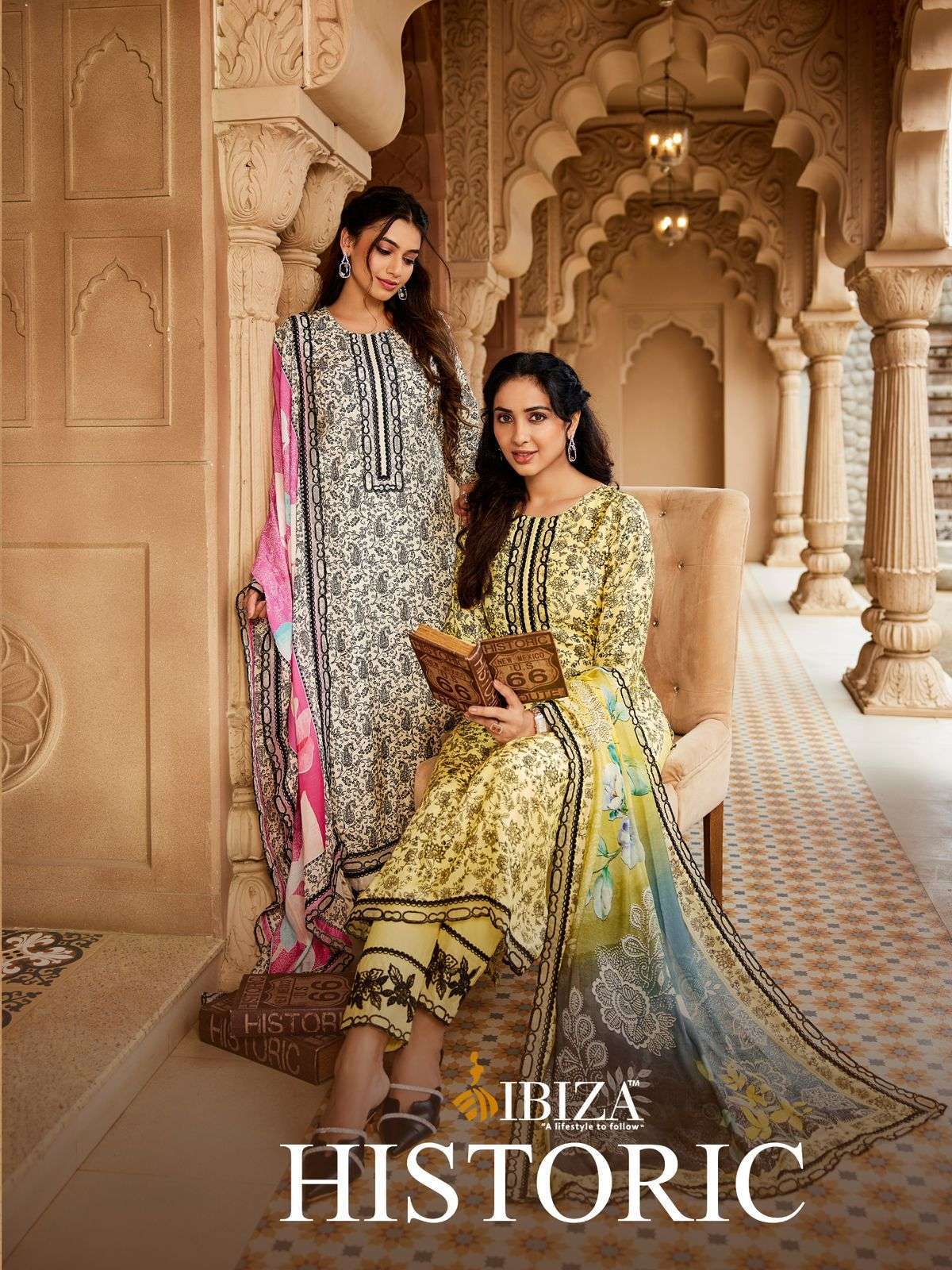 IBIZA HISTORIC FANCY MUSLIN LADIES SUIT CATALOG 