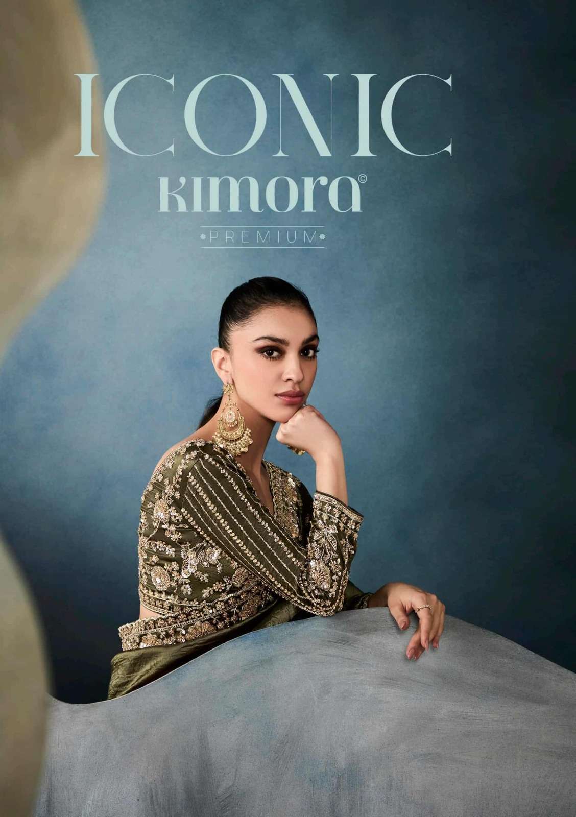 KIMORA ICONIC 5421 TO 5431 FANCY PARTYWEAR SAREE CATALOG BEST RATE DEALER 