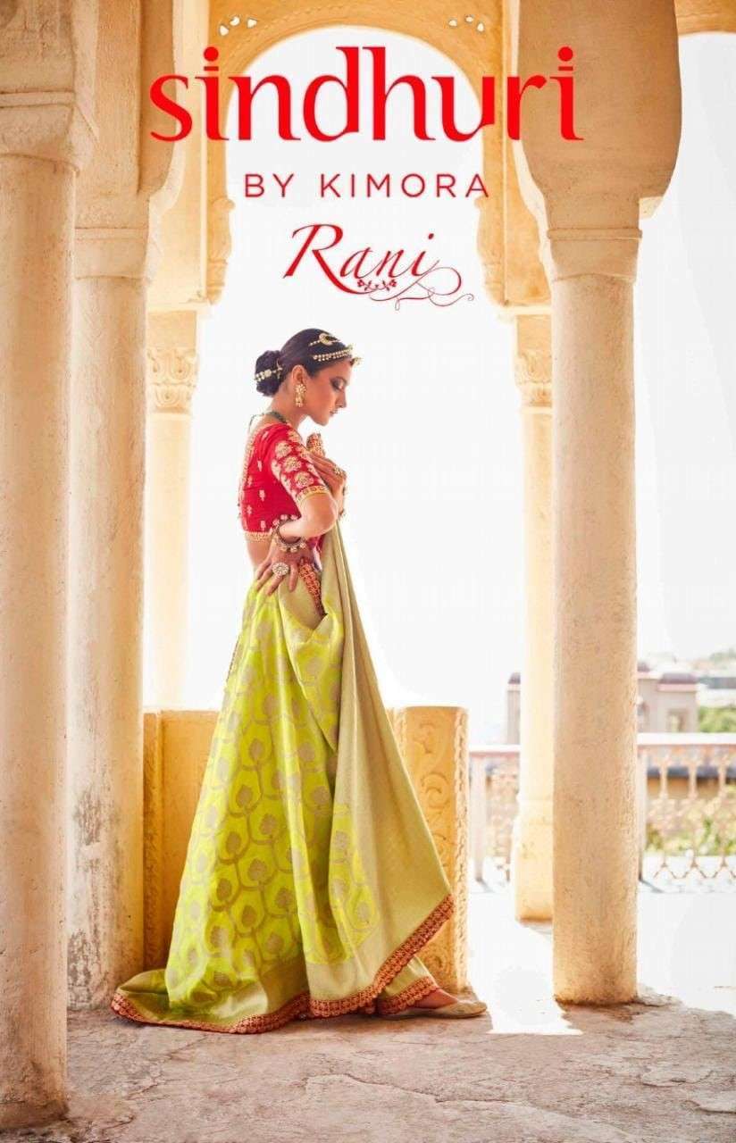 KIMORA SINDHURI RANI BANARASI SILK SAREE CATALOG WHOLESALER 