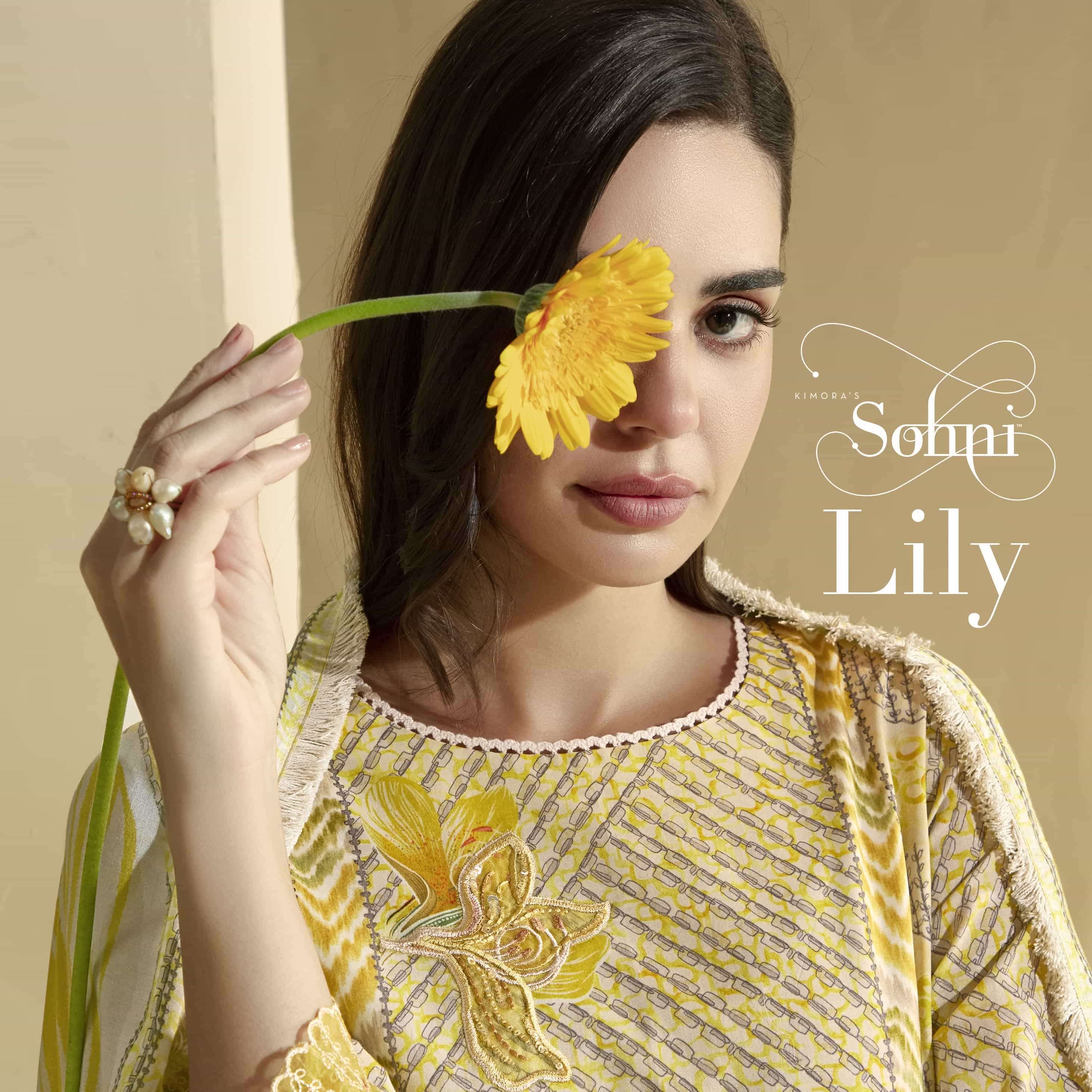 KIMORA SOHNI LILY PURE COTTON LADIES SUIT WHOLESALER 2025