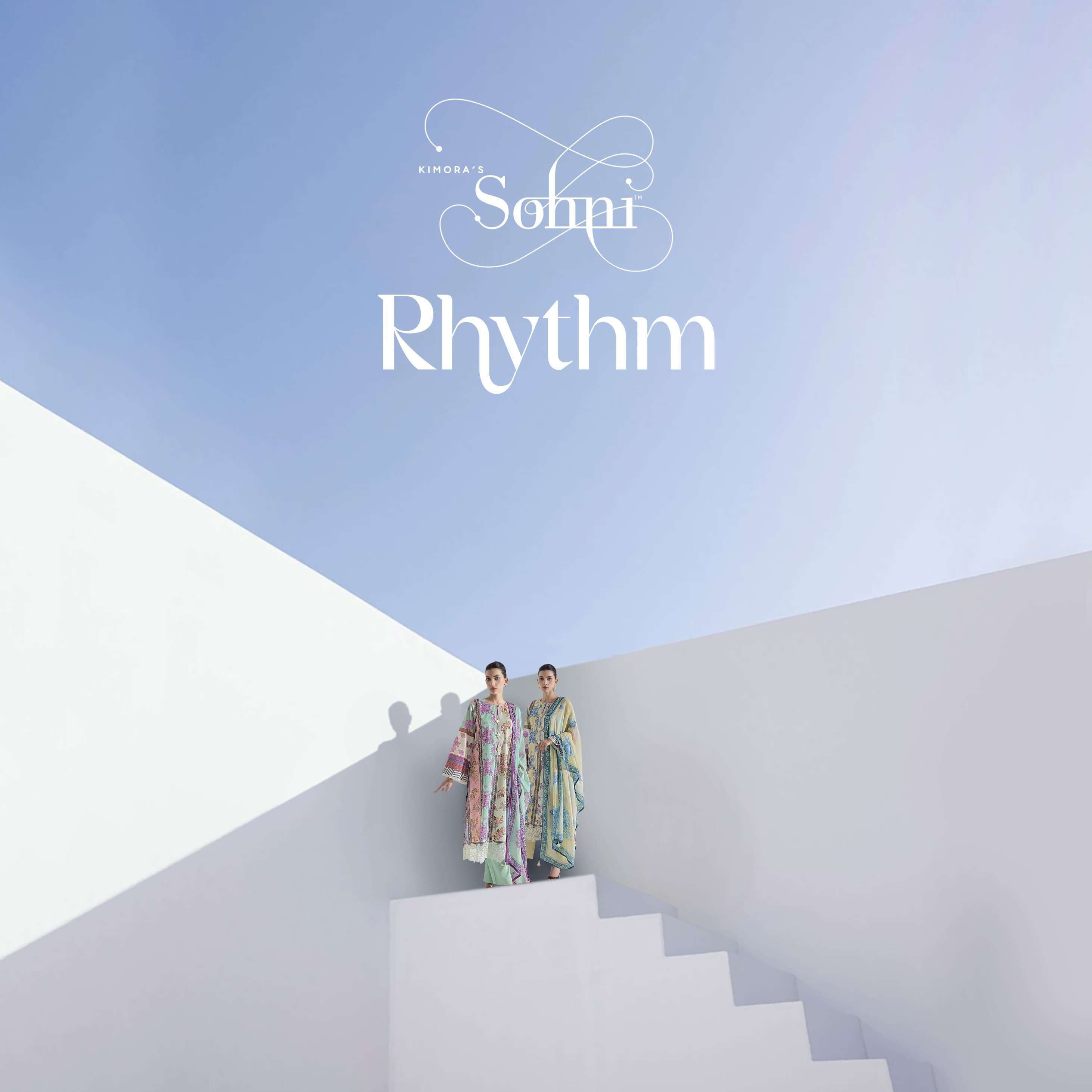 KIMORA SOHNI RHYTHM PURE COTTON LAWN SUIT WHOLESALE PRICE 