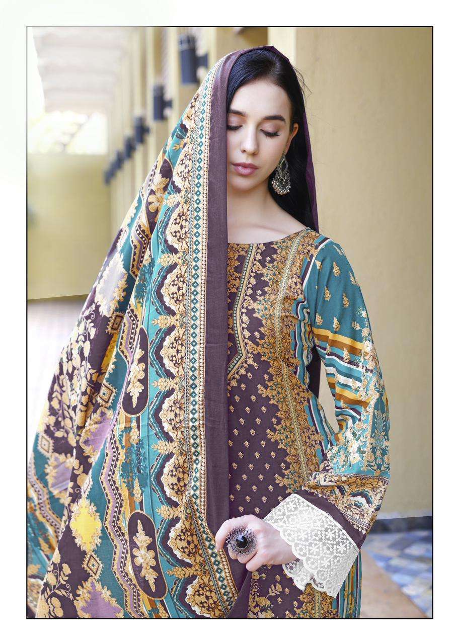 NAFISA COTTON SANIYA VOL 5 COTTON SUIT COLLECTION WHOLESALER 