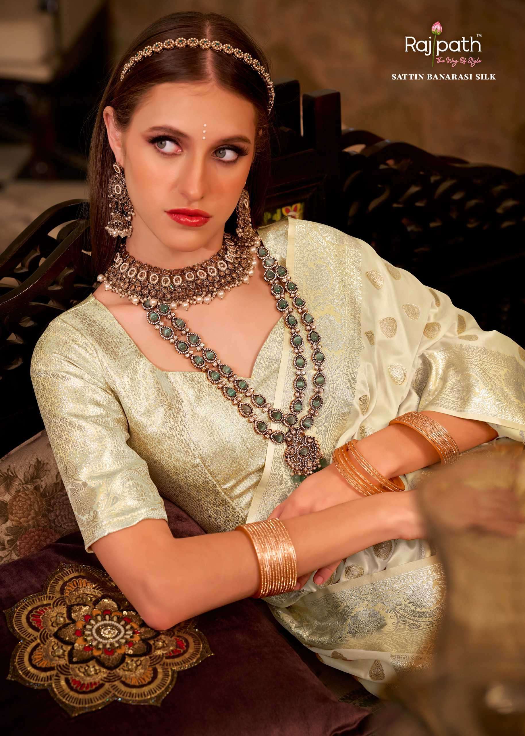 RAJPATH SHELLA GOLD SILK SAREE COLLECTION WHOLESALER 