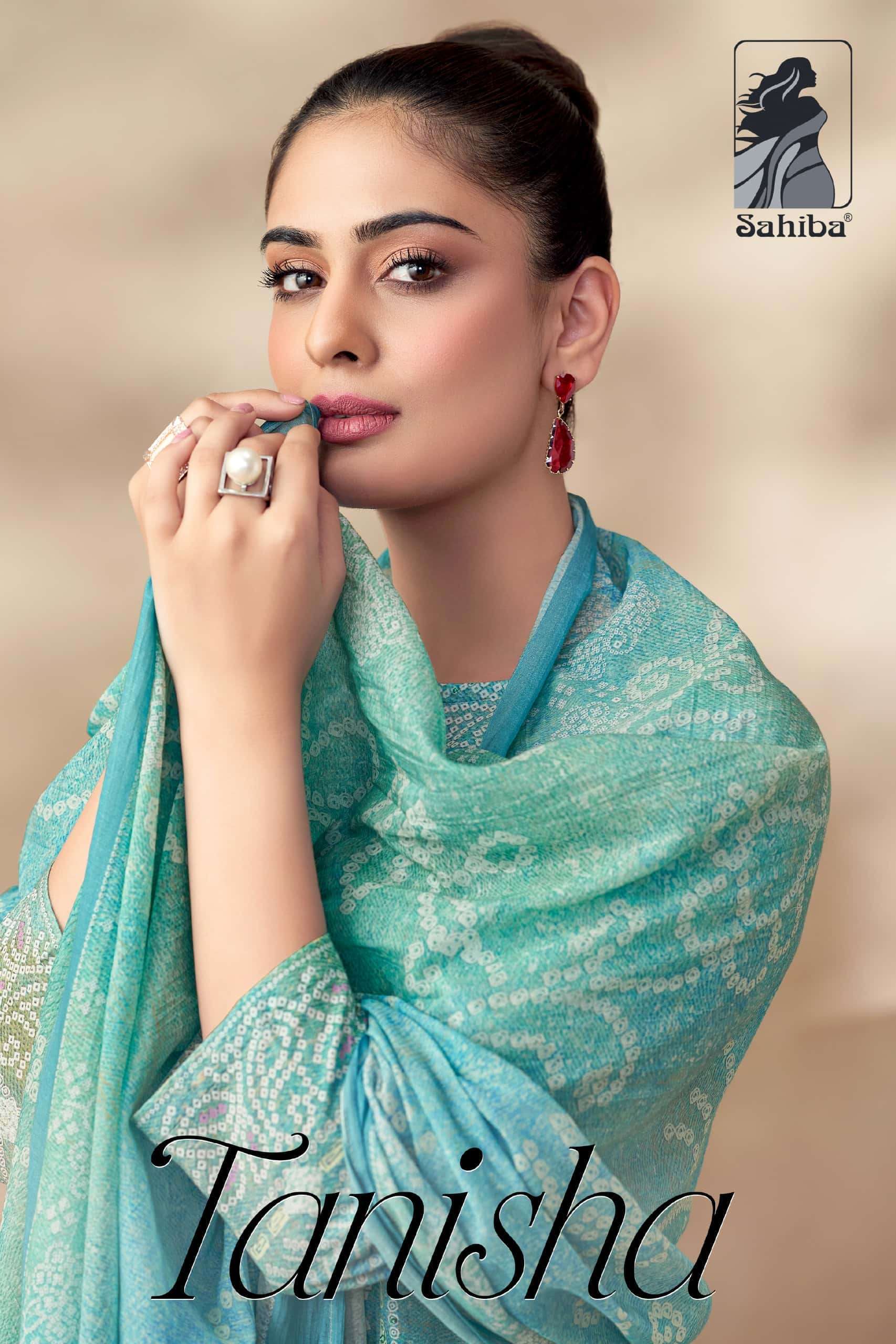 SAHIBA TANISHA PURE COTTON LADIES SUIT WHOLESALER 2025