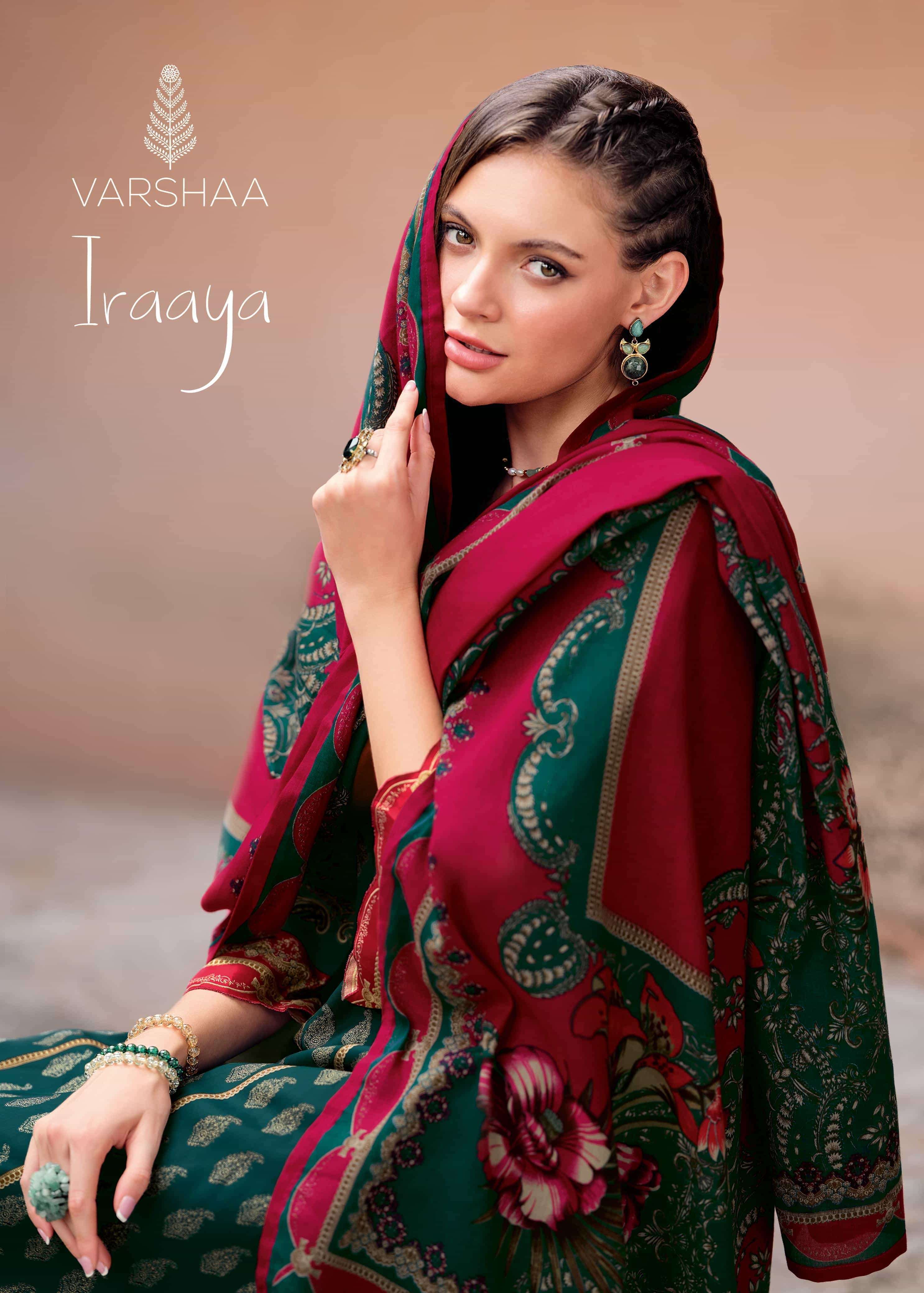 VARSHA IRAAYA MODEL COTTON SUIT CATALOGUE BEST RATE 
