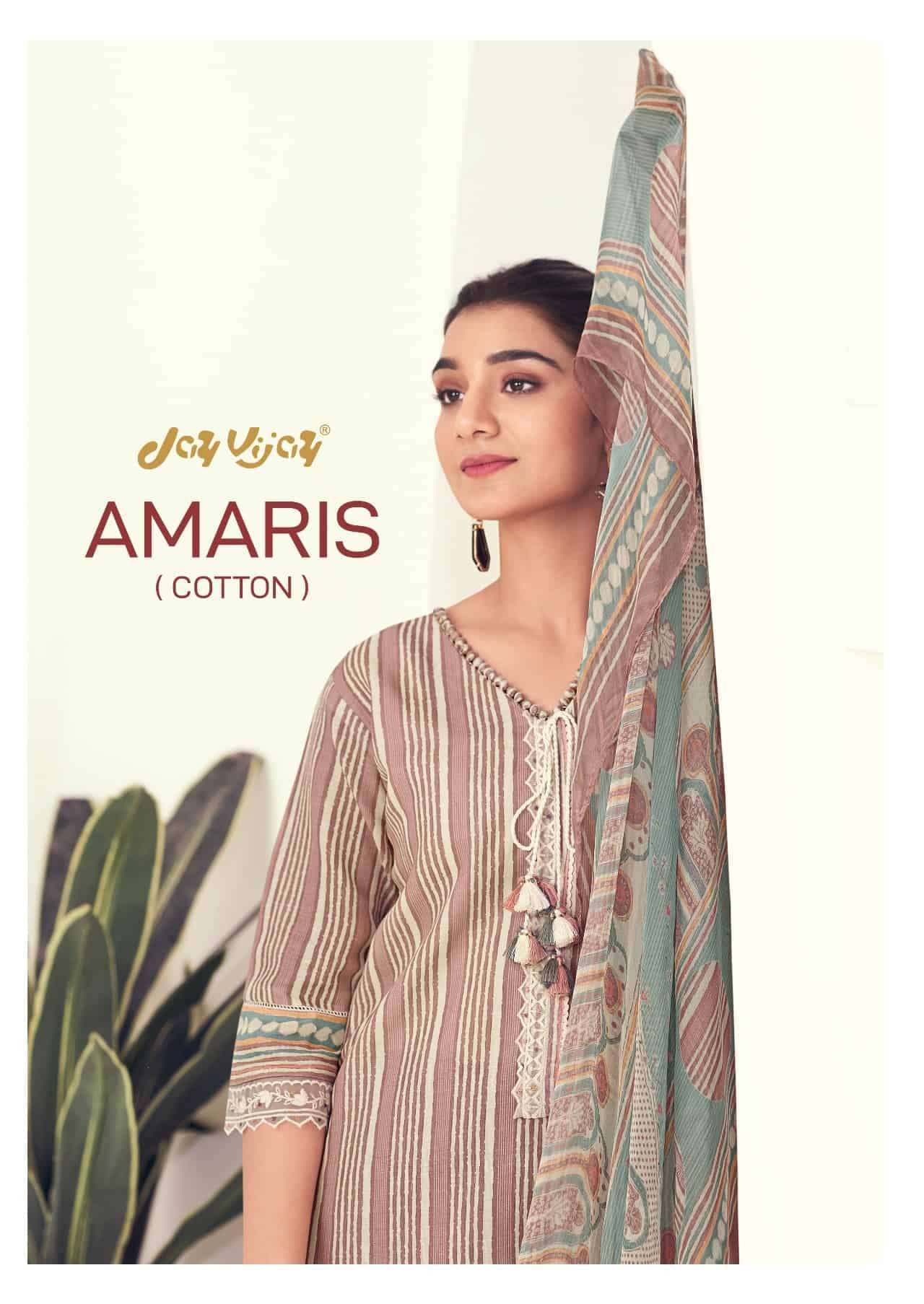 JAY VIJAY AMARIS PURE COTTON LADIES SUIT WHOLESALER 