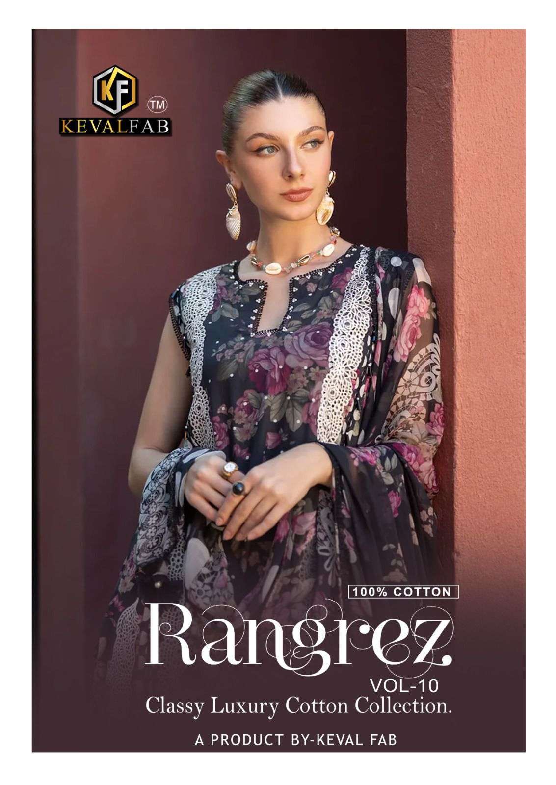 KEVAL FAB RANGREZ VOL 10 COTTON PRINTED SUIT WHOLESALER 2025