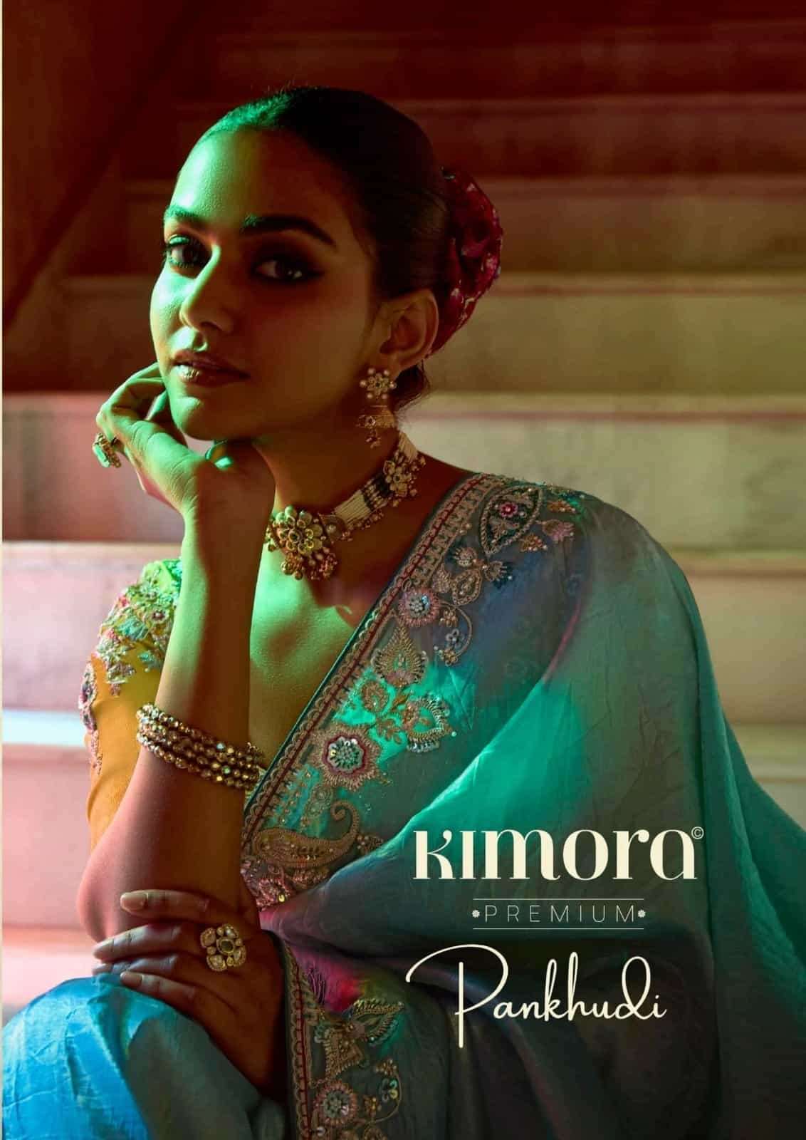 KIMORA PANKHUDI 5401 TO 5411 SERIES COLLECTION SAREE WHOLESALER 