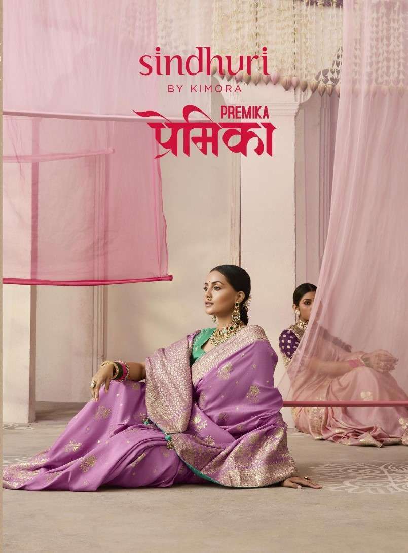 KIMORA SINDHURI PREMIKA 277 TO 287 DESIGNER PARTYWEAR SAREE COLLECTION WHOLESALER 2025