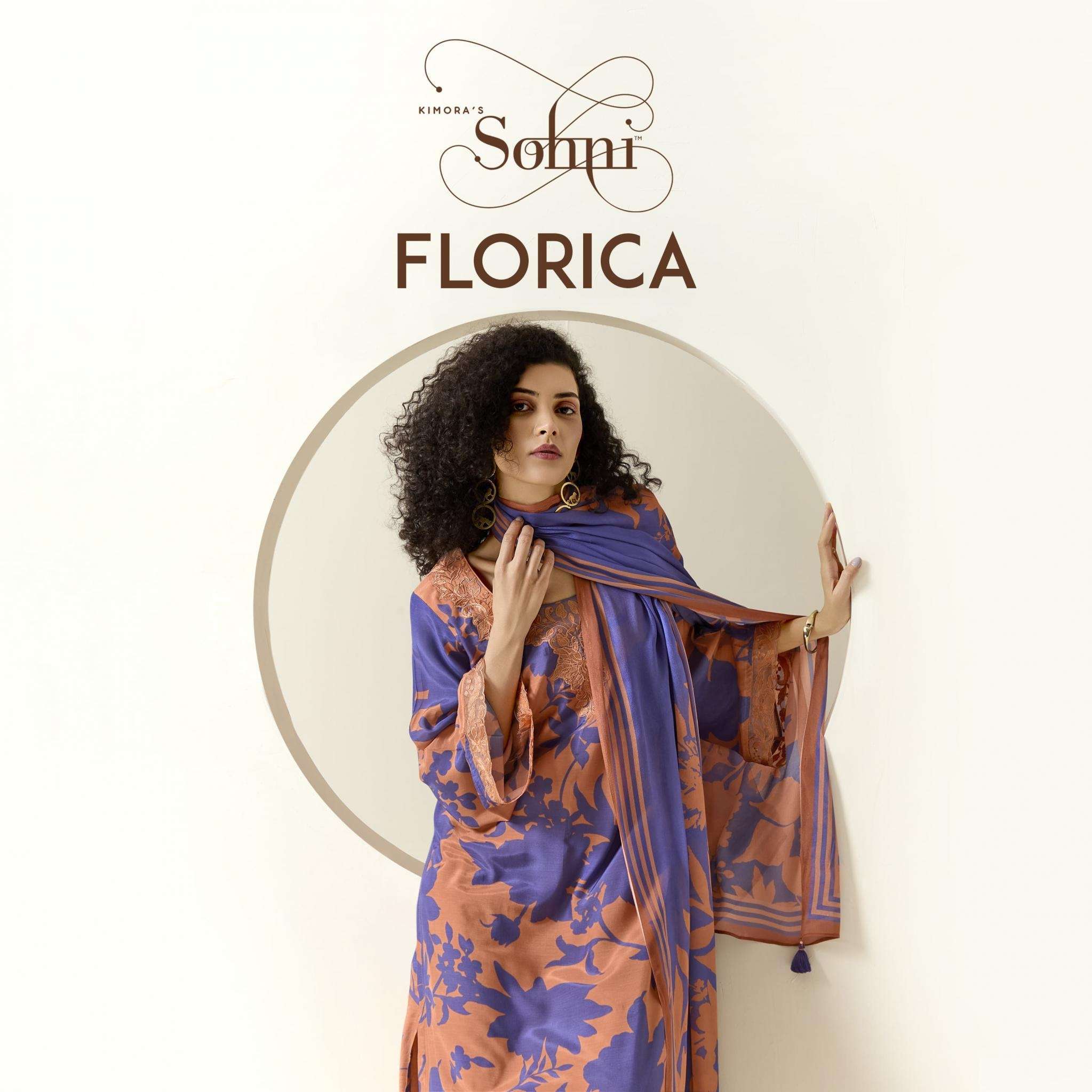 KIMORA SOHNI FLORICA MUSLIN SUIT COLLECTION BEST RATE 