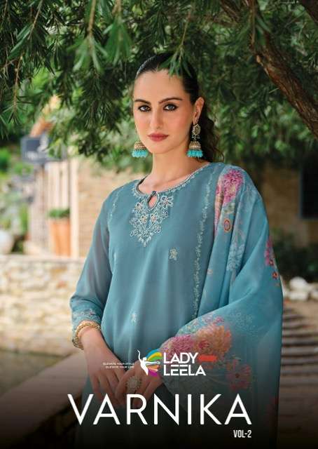 LADY LEELA VARNIKA VOL 2 READYMADE 3PCS SET WHOLESALER 