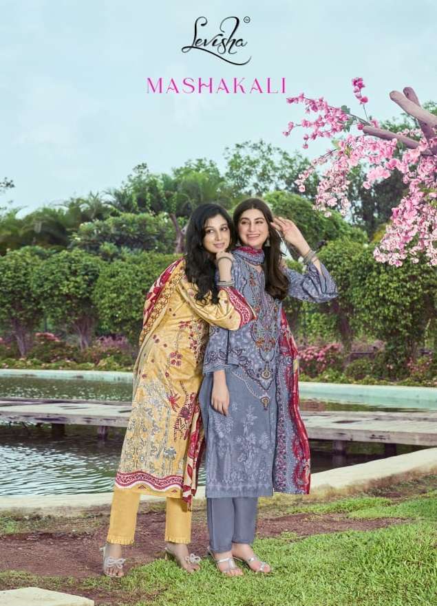 LEVISHA MASHAKALI CAMRIC LAWN COTTON SUIT CATALOG BEST RATE DEALER 2025