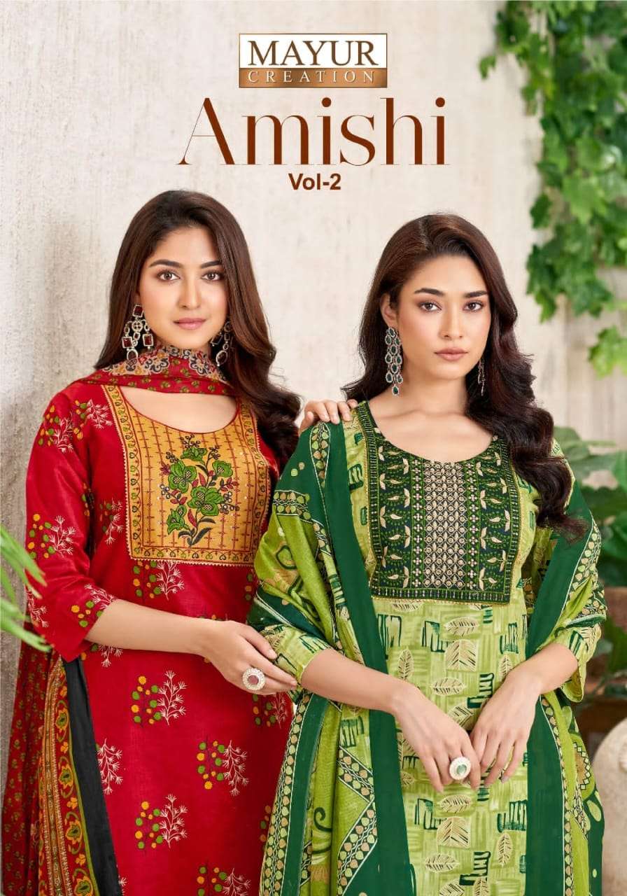 MAYUR CREATION AMISHI VOL 2 READYMADE 3 PCS SET COLLECTION 