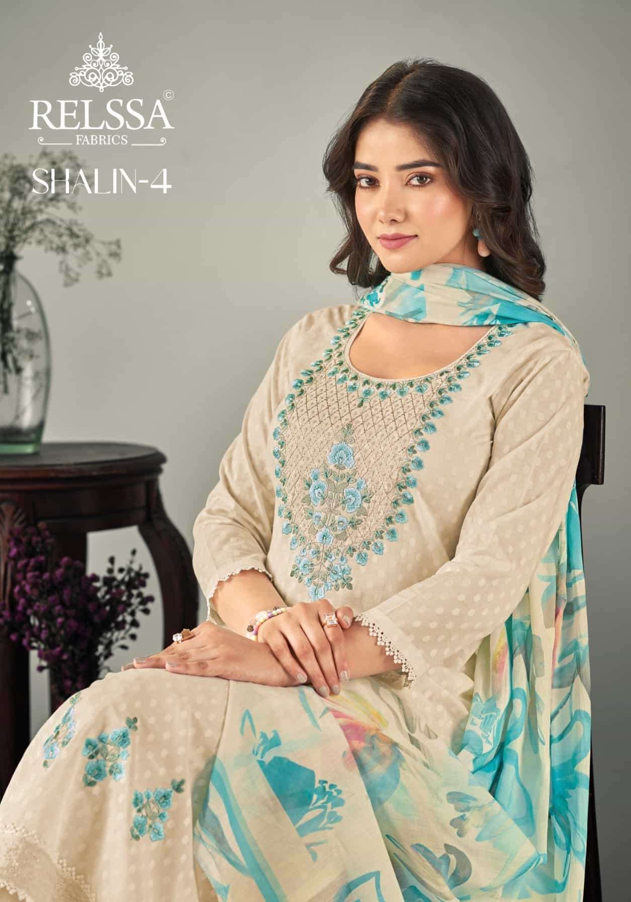 RELSSA SHALIN VOL 4 COTTON DRESS CATALOGUE WHOLESALER 