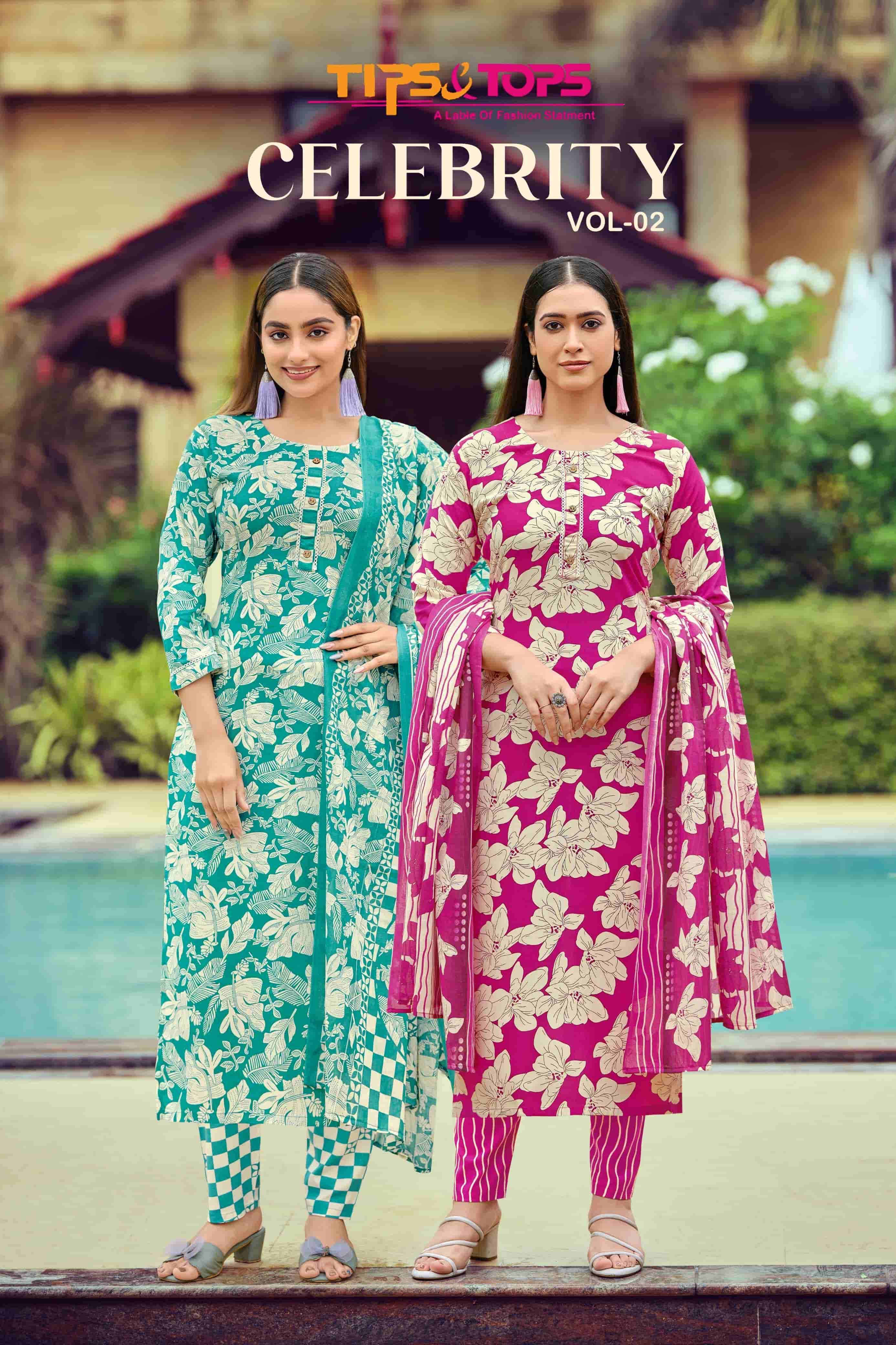 TIPS AND TOPS CELEBRITY VOL 2 READYMADE 3 PCS SET COLLECTION WHOLESALER 