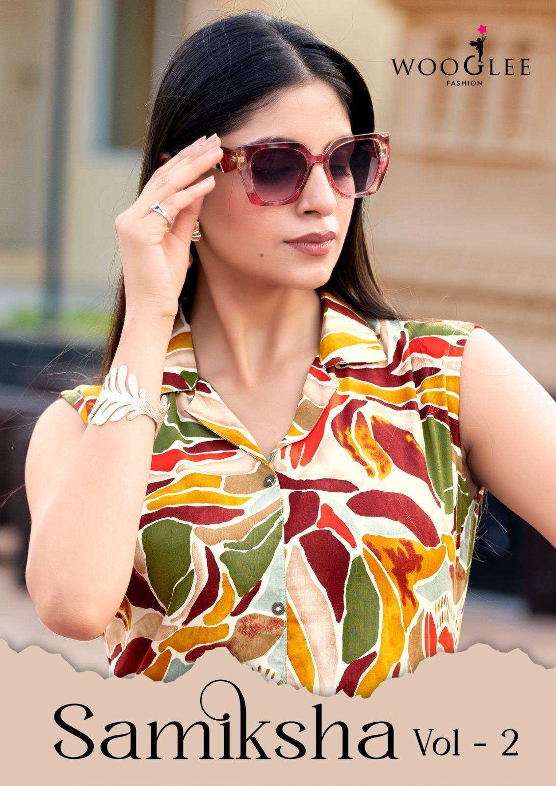 WOOGLEE SAMIKSHA VOL 2 PRINTED CASUAL CORD SET COLLECTION BEST RATE DEALER 