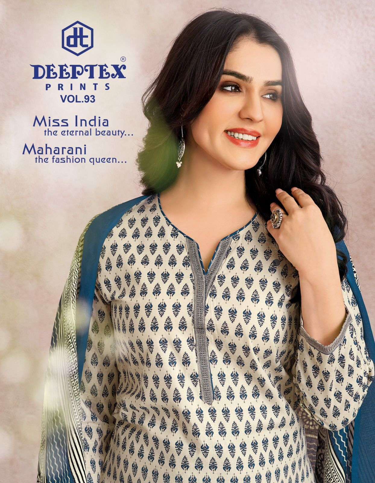 DEEPTEX MISS INDIA VOL 93 PURE COTTON DRESS MATERIAL WHOLESALER 