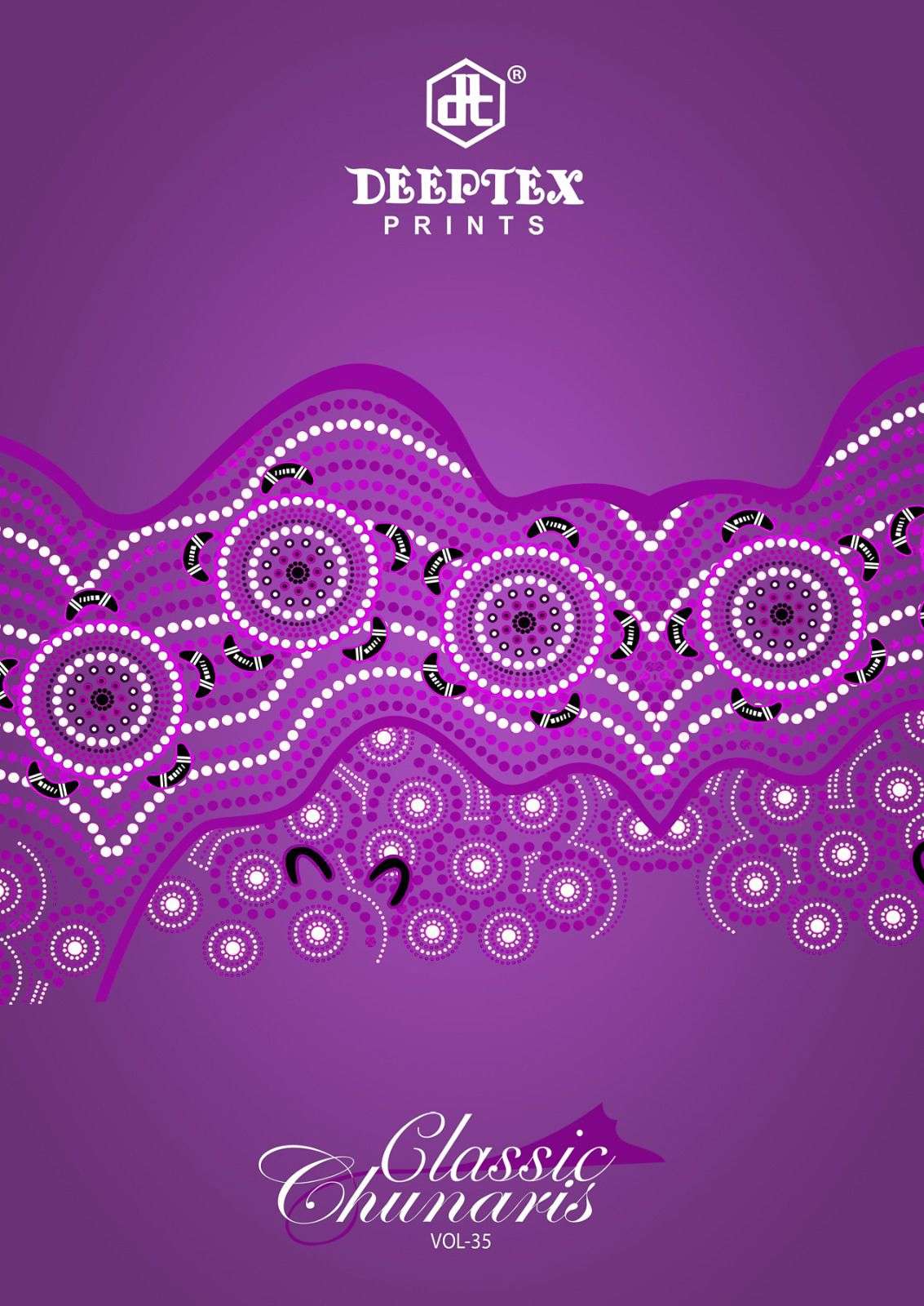 DEEPTEX PRINTS CLASSIC CHUNARIS VOL 35 COTTON SUIT WHOLESALER 