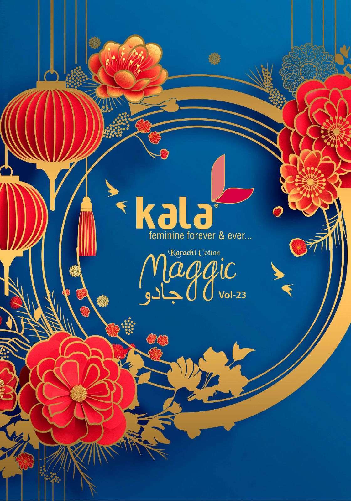 KALA MAGGIC VOL 23 UNSTITCH COTTON SUIT CATALOG WHOLESALER 2025