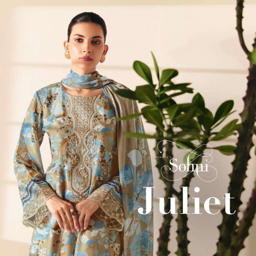 KIMORA SOHNI JULIET VOL 36 MUSLIN PRINTED SALWER KAMEEZ SUIT COLLECTION 2025