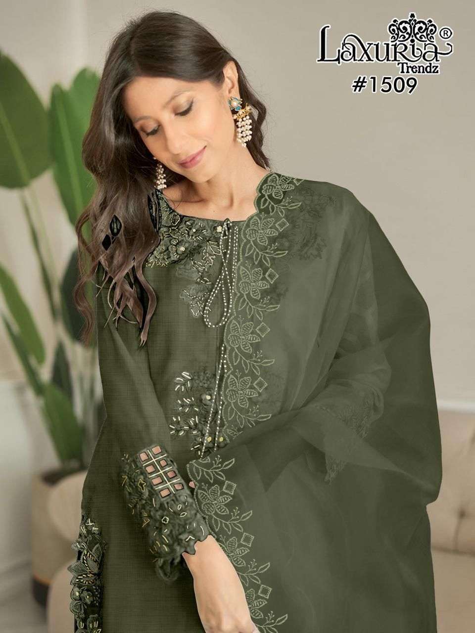 LAXURIA TRENDZ 1509 PREMIUM COLOURS PAKISTANI KURTI WHOLESALER 