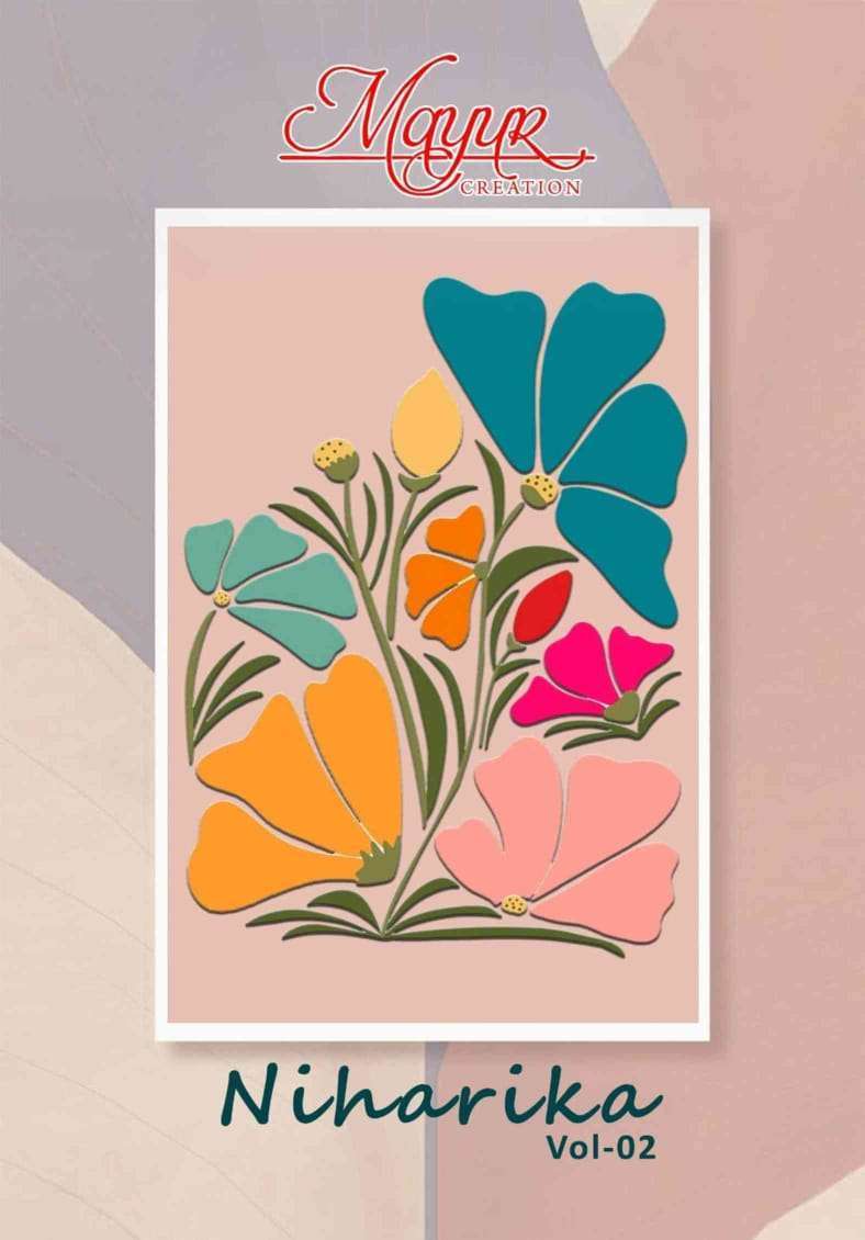 MAYUR CREATION NIHARIKA VOL 2 COTTON DRESS MATERIAL WHOLESALER 