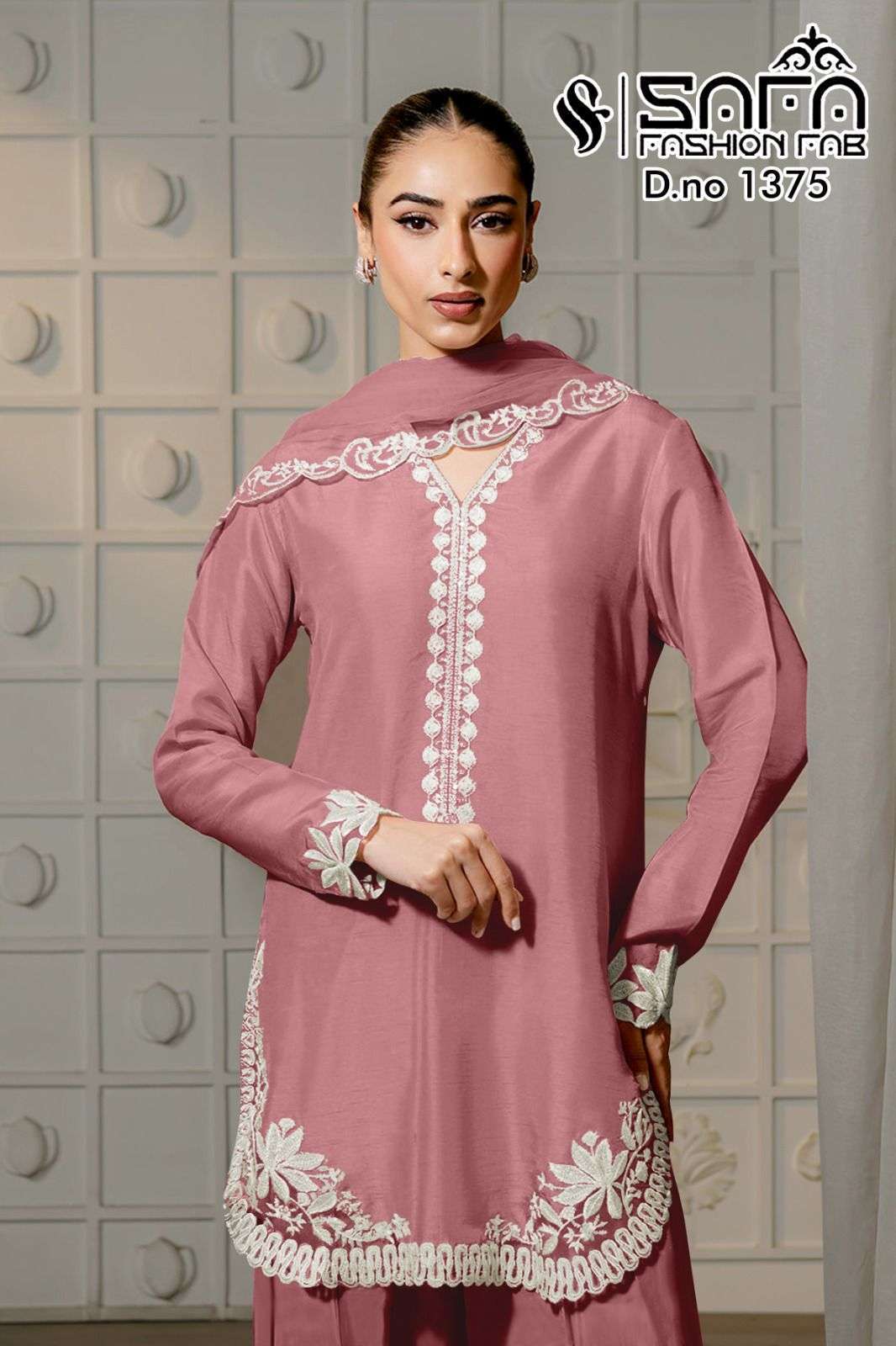 SAFA FASHION FAB 1375 SOFT FABRIC DESIGNER 3 PCS SET WHOLESALER 2025