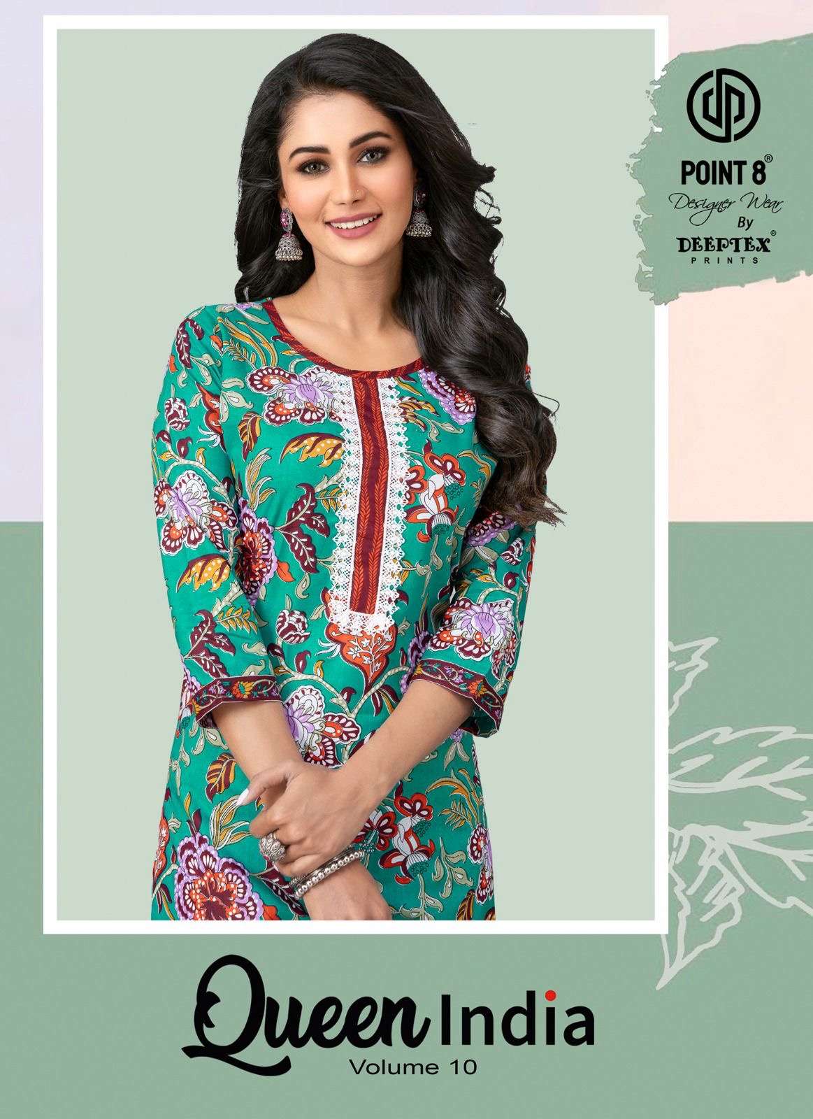 DEEPTEX PRINTS QUEEN INDIA VOL 10 READYMADE KURTI 