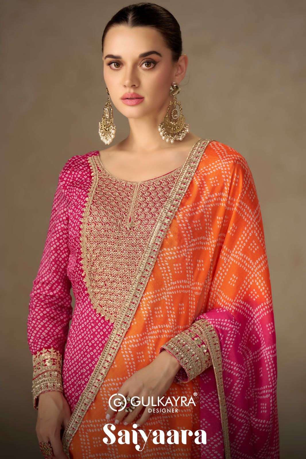 GULKAYRA DESIGNER SAIYAARA 7507 COLORS PARTYWEAR GOWN CATALOG WHOLESALER IN SURAT 