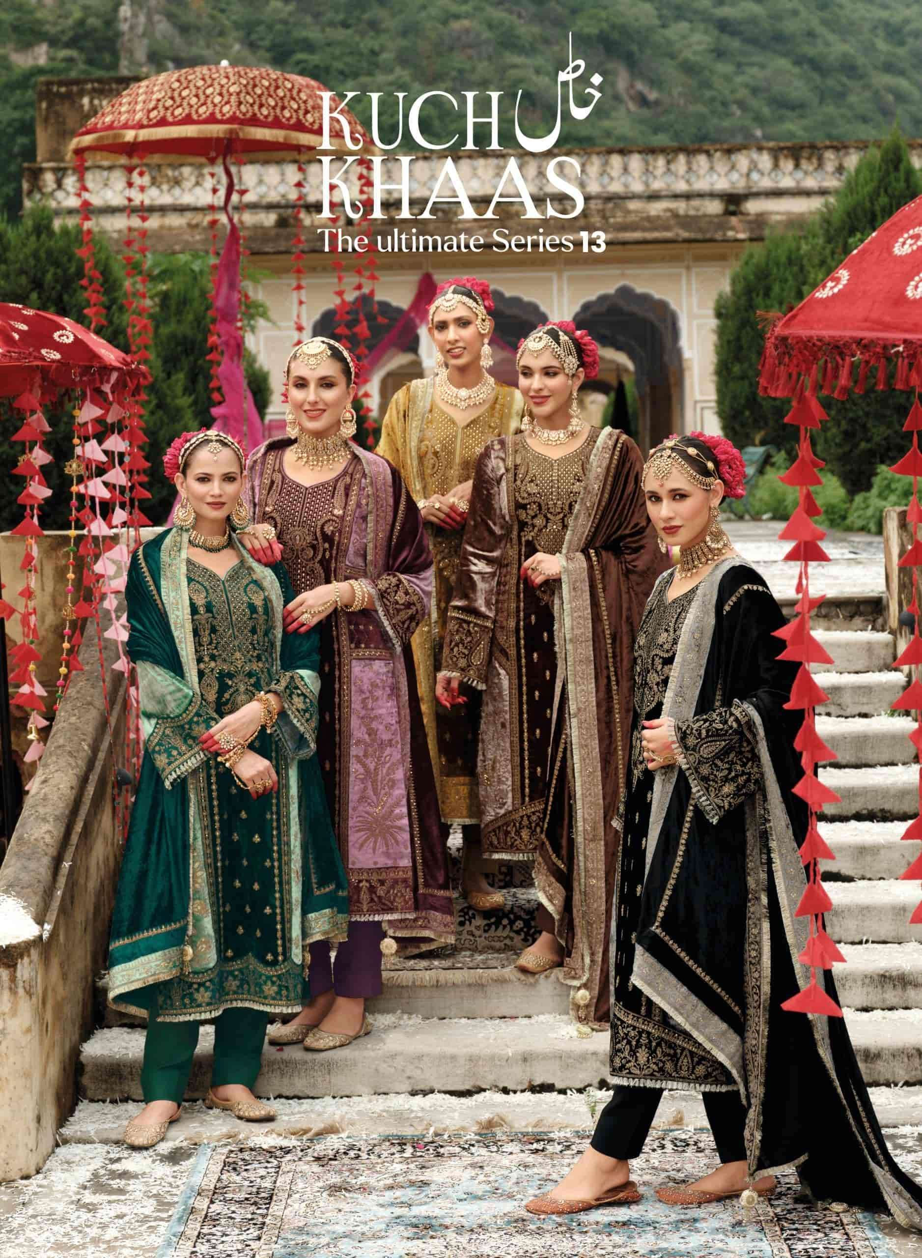 IBIZA LIFESTYLE KUCH KHAAS THE ULTIMATE SERIES 13 BRIDAL VELVET SUIT EXPORTER 