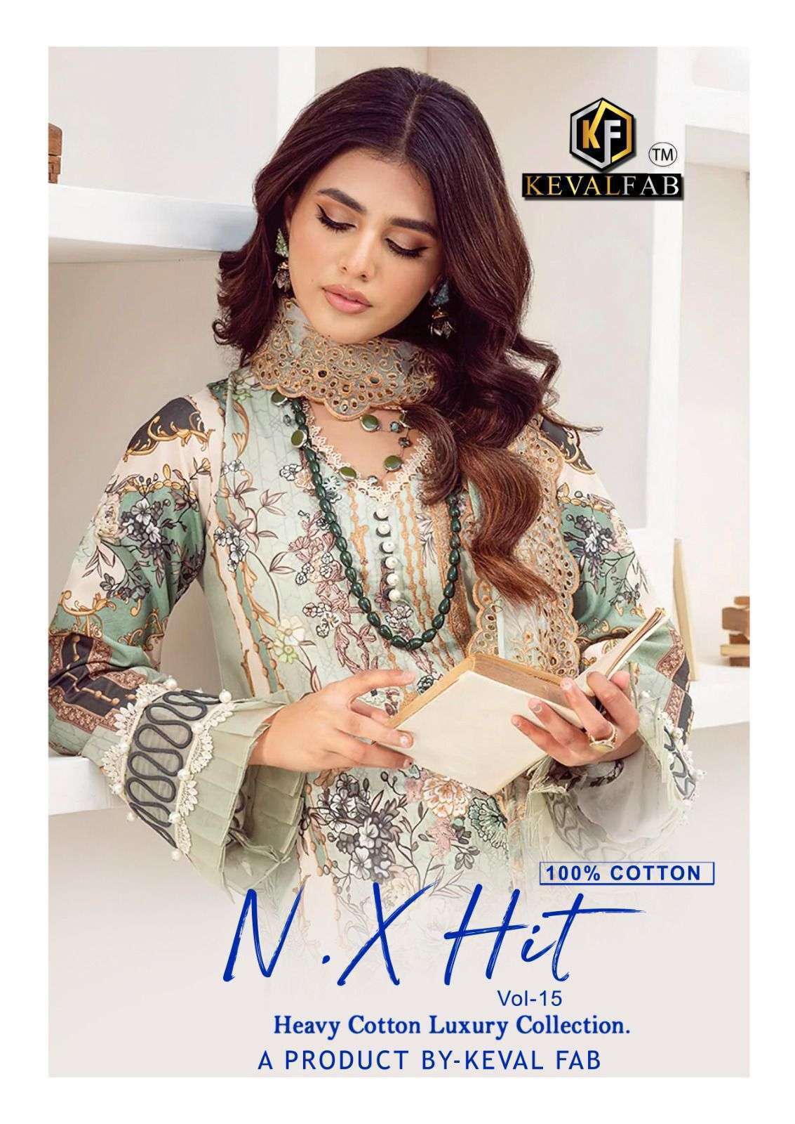 KEVAL FAB NX HIT VOL 15 COTTON PAKISTANI PRINTED SALWER KAMEEZ WHOLESALER 2025