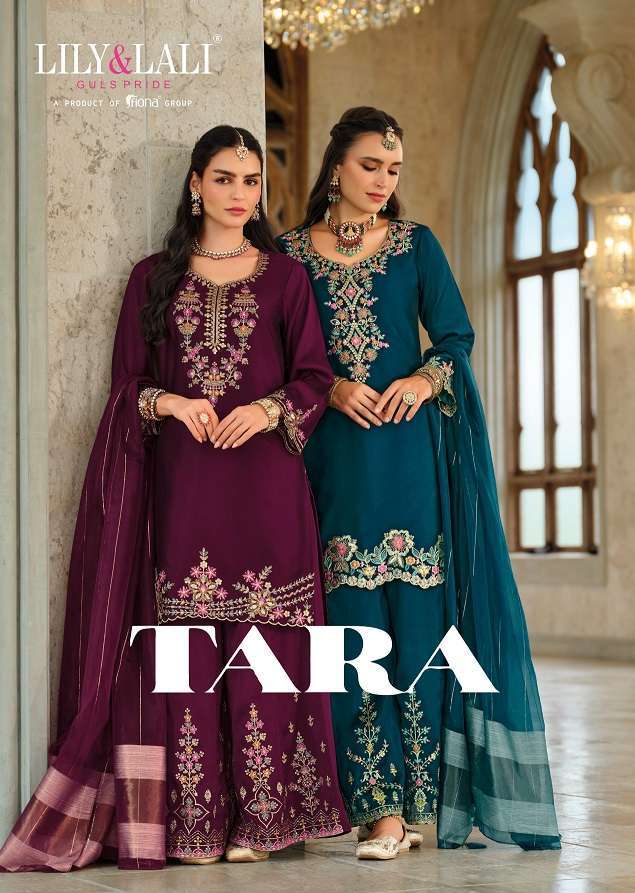 LILY AND LALI TARA VISCOSE SILK DESIGNER 3 PCS SET COLLECTION BEST RATE DEALER 2025